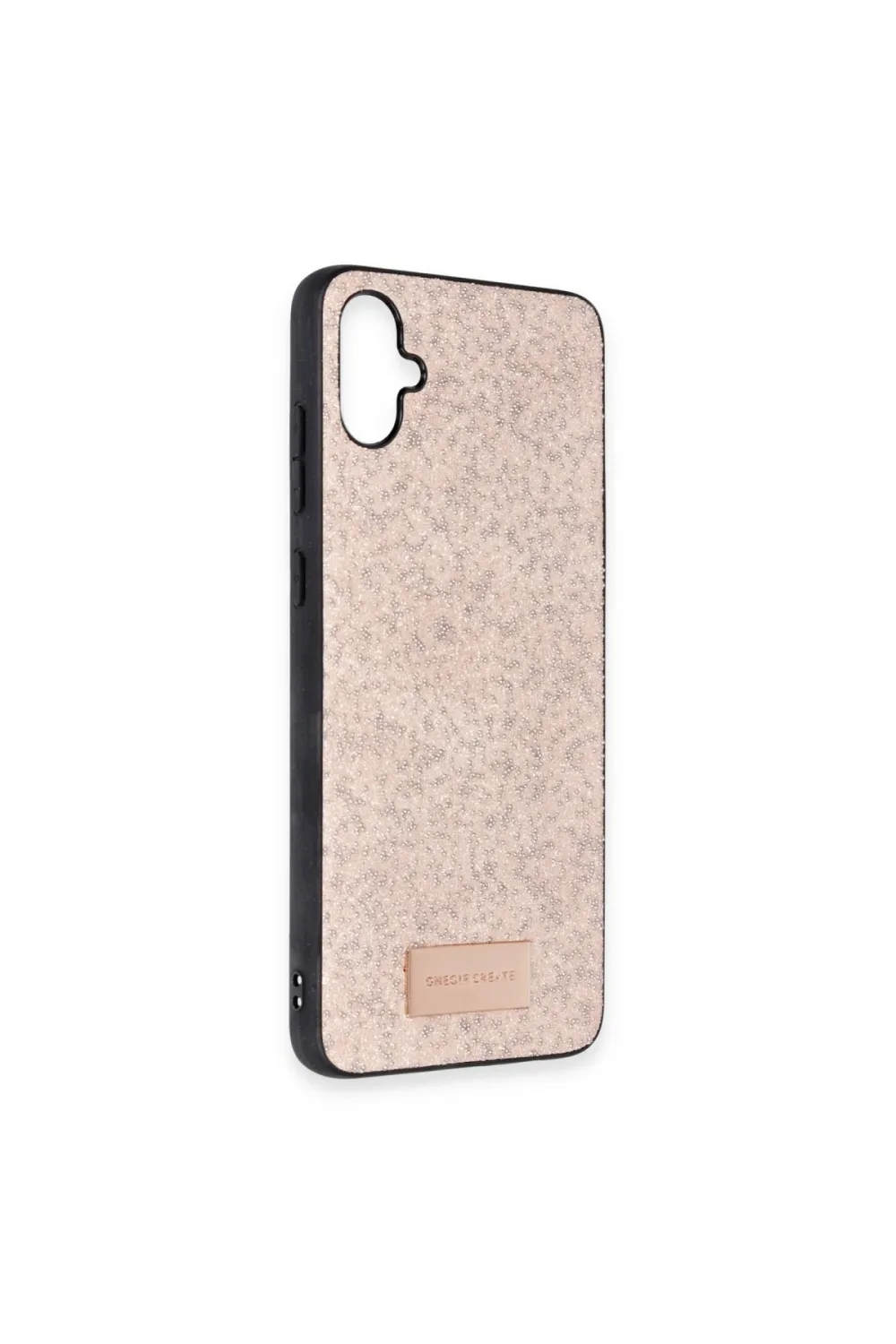 Onegif Samsung Galaxy A05 Bright Simli Kapak - Pembe
