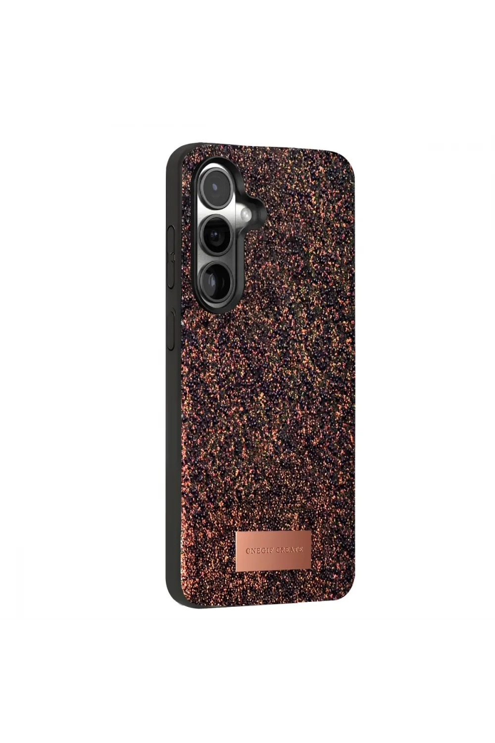 Onegif Samsung Galaxy S24 Plus Bright Simli Kapak - Derin Mor