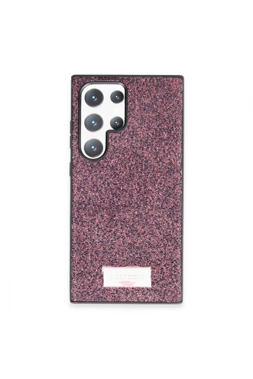 Onegif Samsung Galaxy S24 Ultra Bright Simli Kapak - Derin Mor