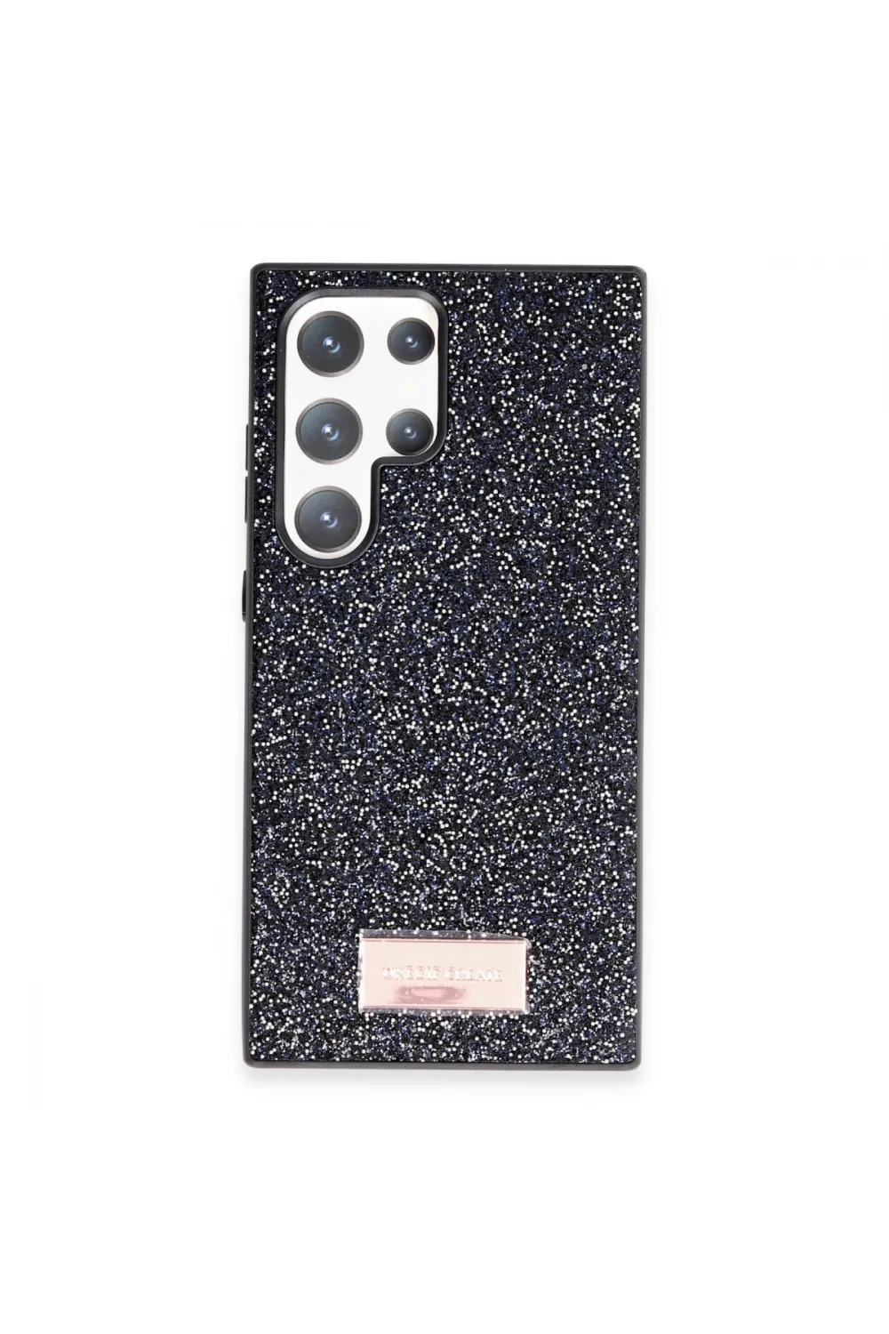Onegif Samsung Galaxy S24 Ultra Bright Simli Kapak - Siyah