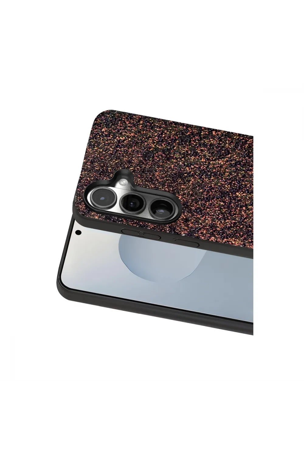 Onegif Samsung Galaxy S25 Plus Bright Simli Kapak - Derin Mor
