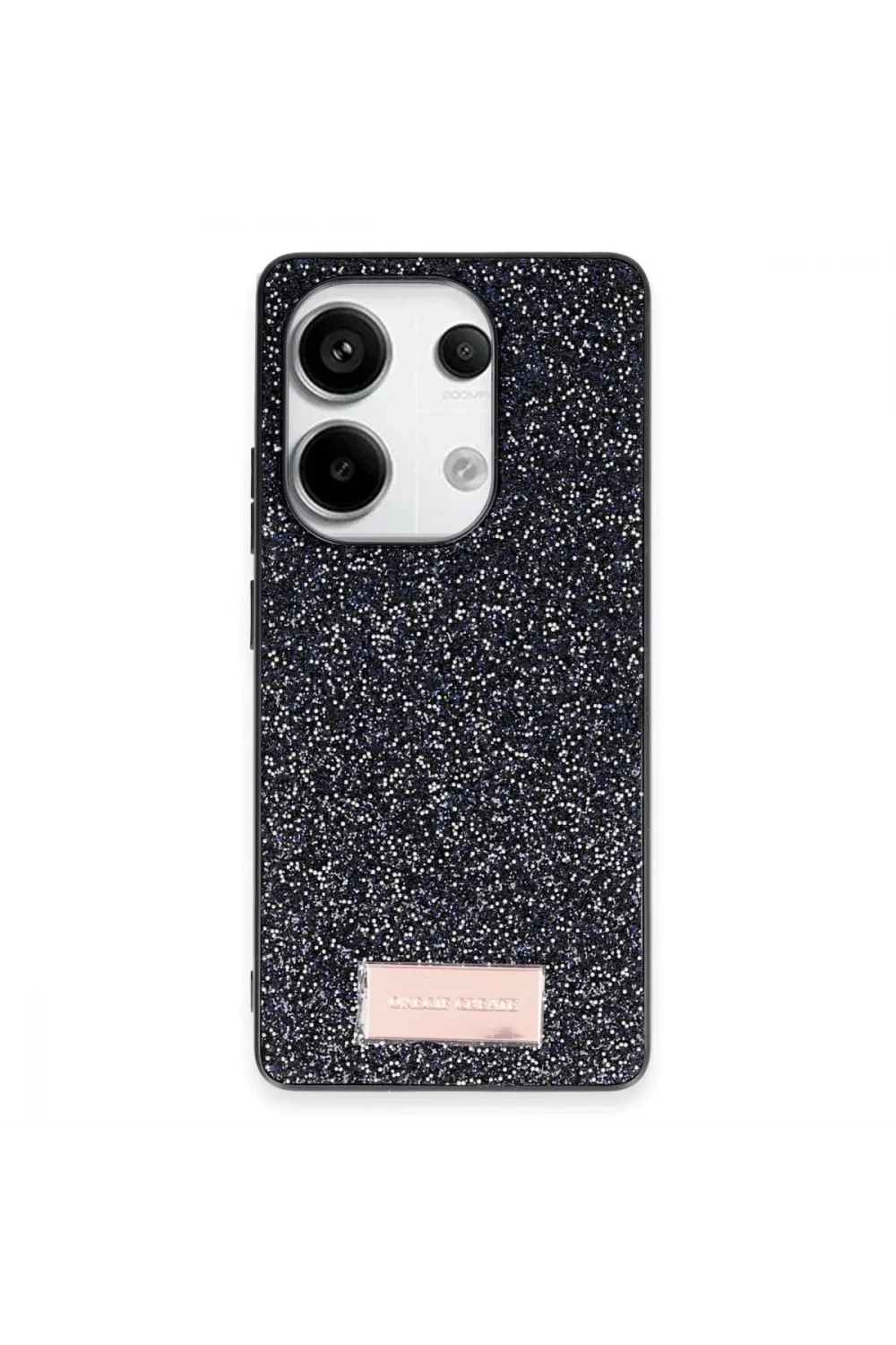 Onegif Xiaomi Redmi Note 13 Pro 4g Bright Simli Kapak - Siyah