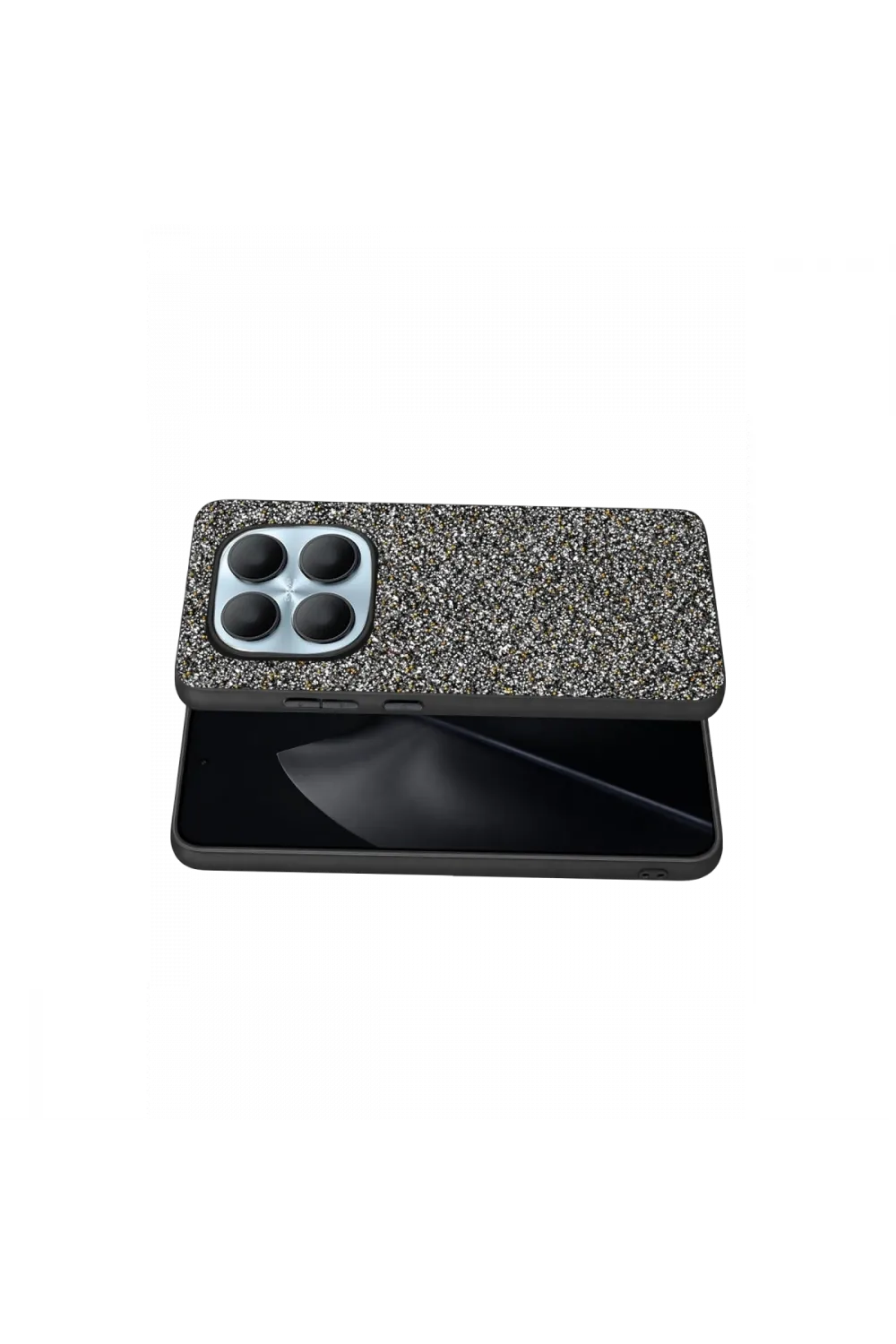 Onegif Xiaomi Redmi Note 15 4g Bright Simli Kapak - Gold