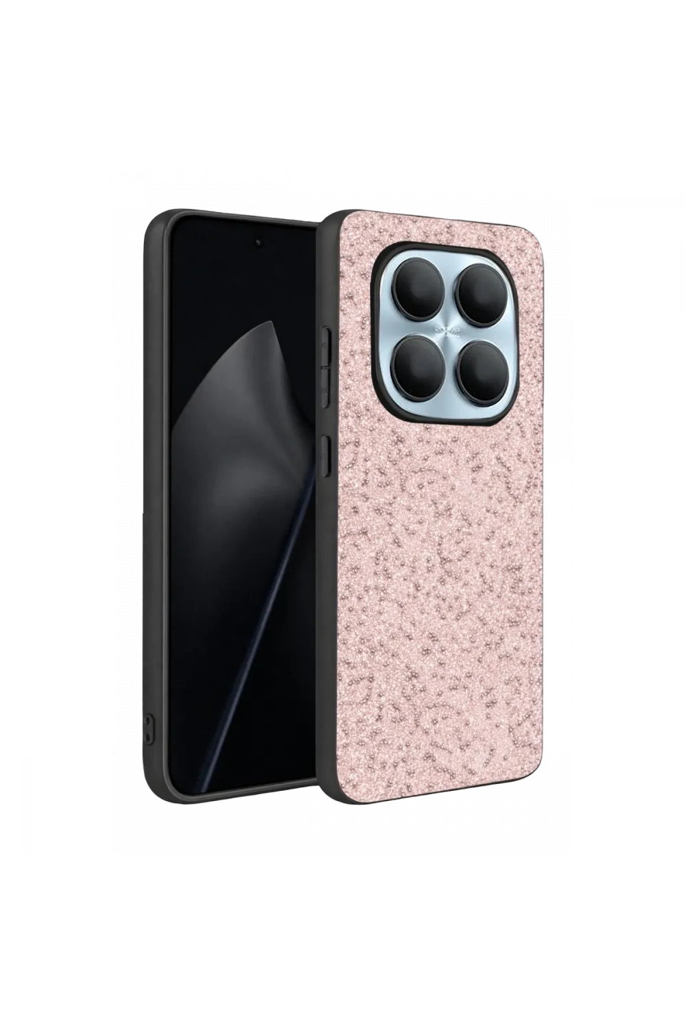 Onegif Xiaomi Redmi Note 15 4g Bright Simli Kapak - Pembe