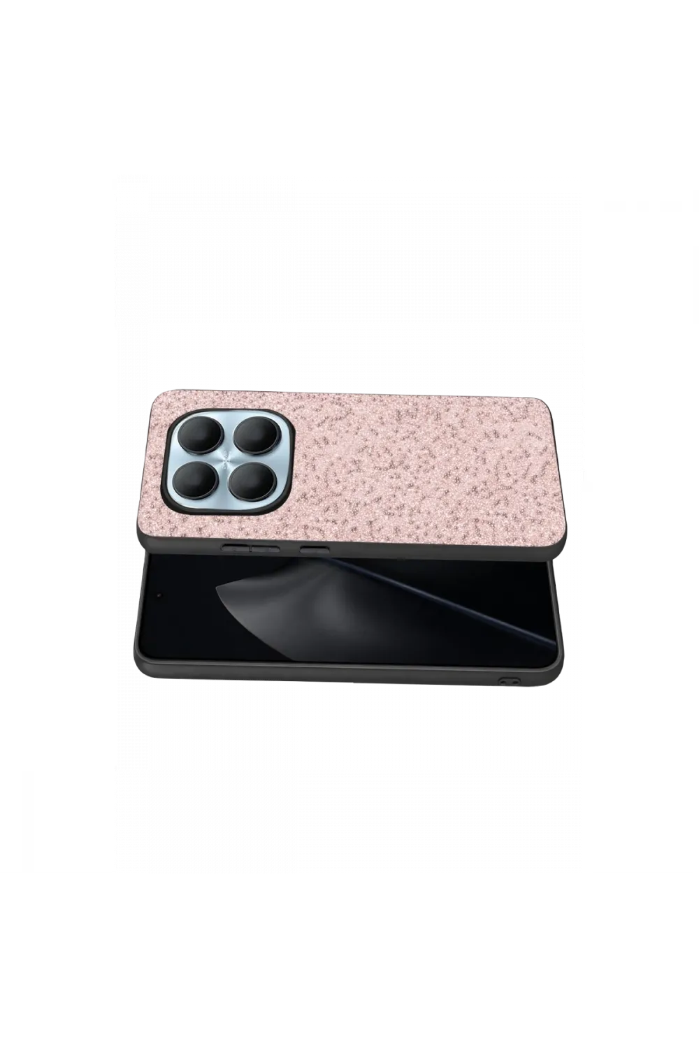 Onegif Xiaomi Redmi Note 15 4g Bright Simli Kapak - Pembe
