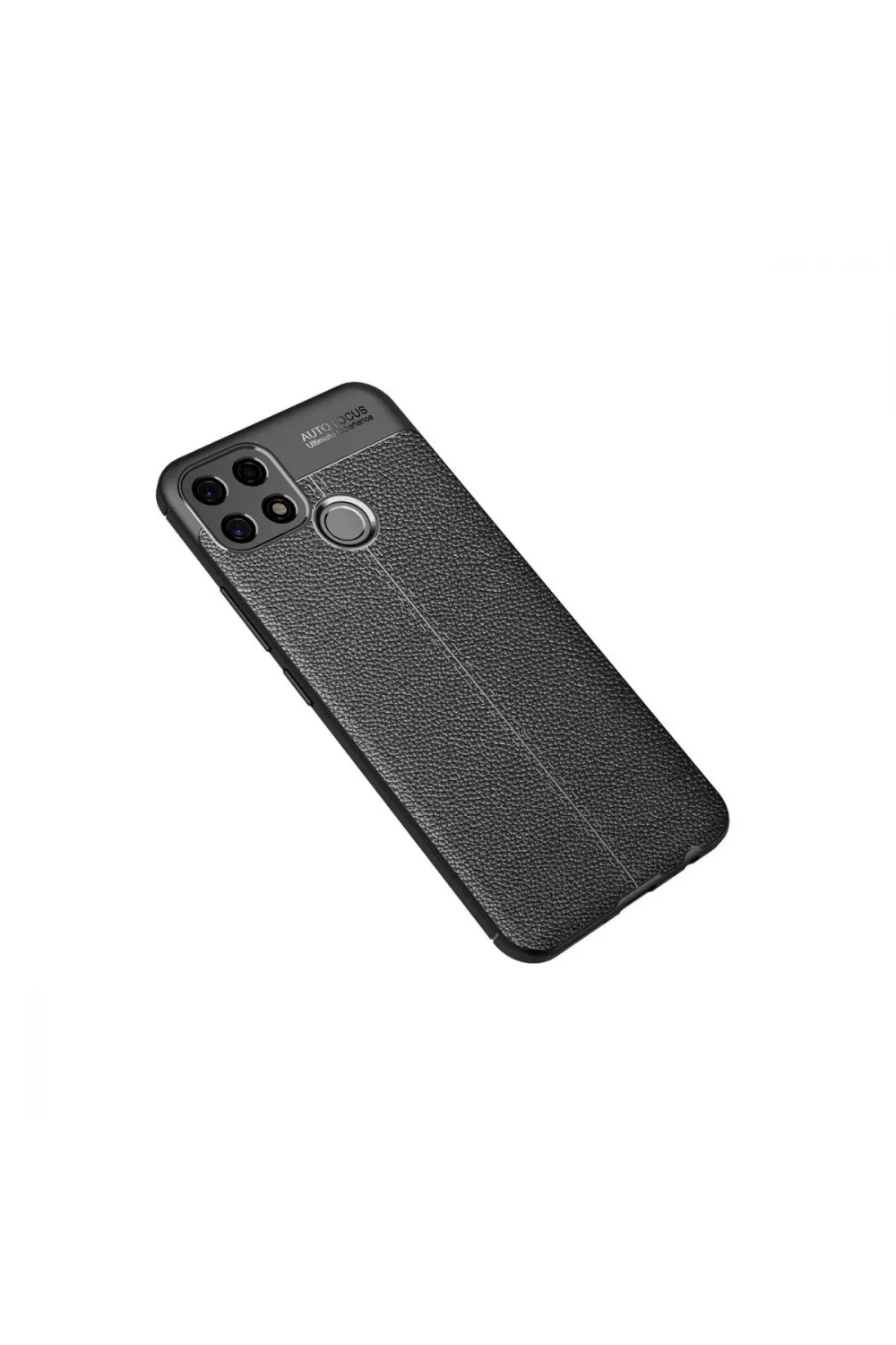 Oppo A15 Kılıf Auto Focus Kapak - Siyah