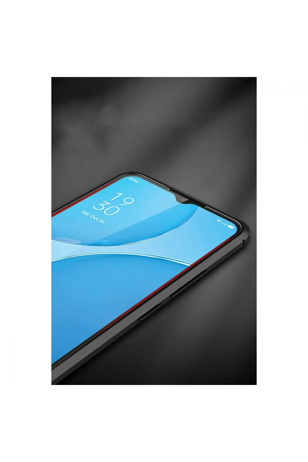Oppo A15 Kılıf Auto Focus Kapak - Siyah