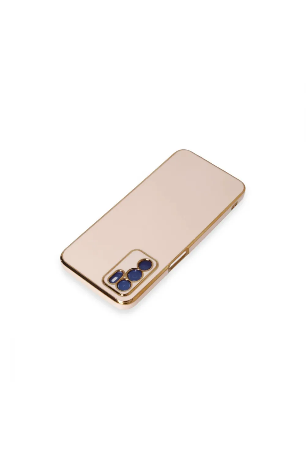Oppo A16 Kılıf Volet Silikon - Pembe
