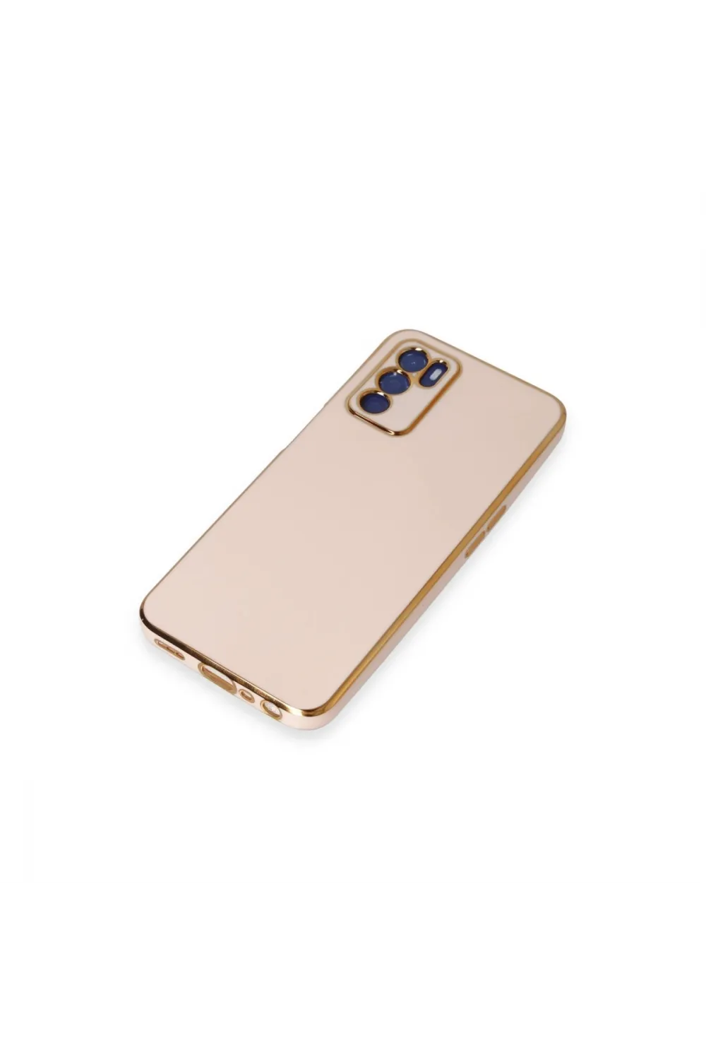 Oppo A16 Kılıf Volet Silikon - Pembe