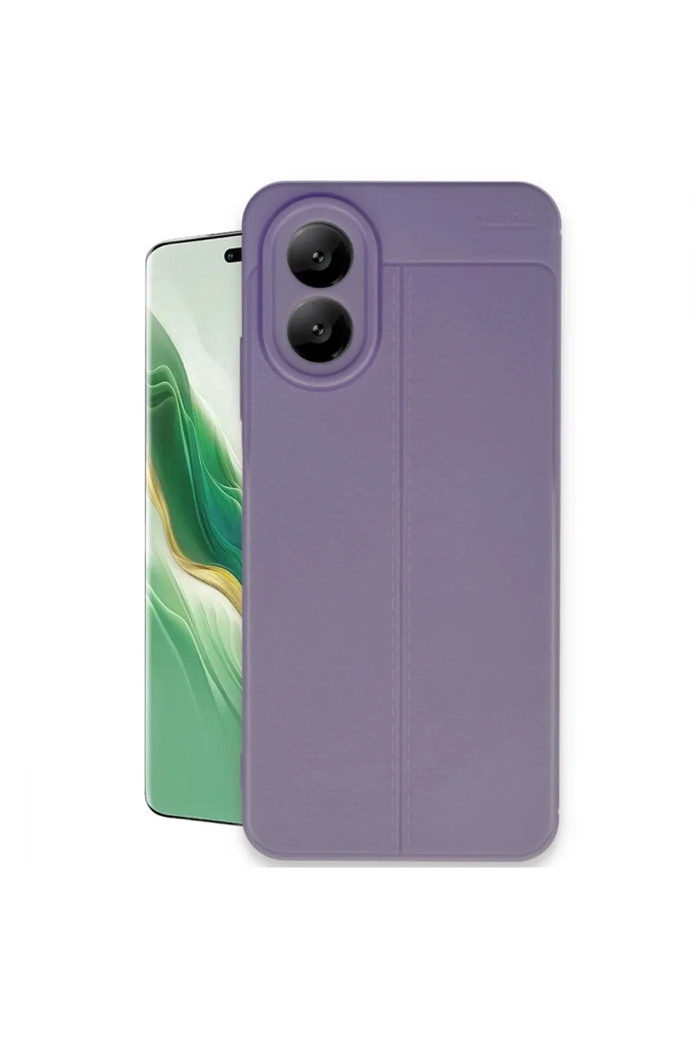 Oppo A38 Kılıf Auto Focus Kapak - Lila