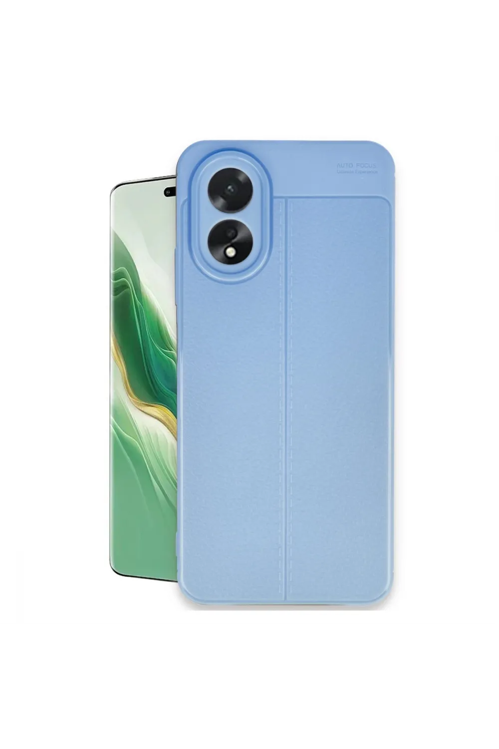 Oppo A38 Kılıf Auto Focus Kapak - Mavi