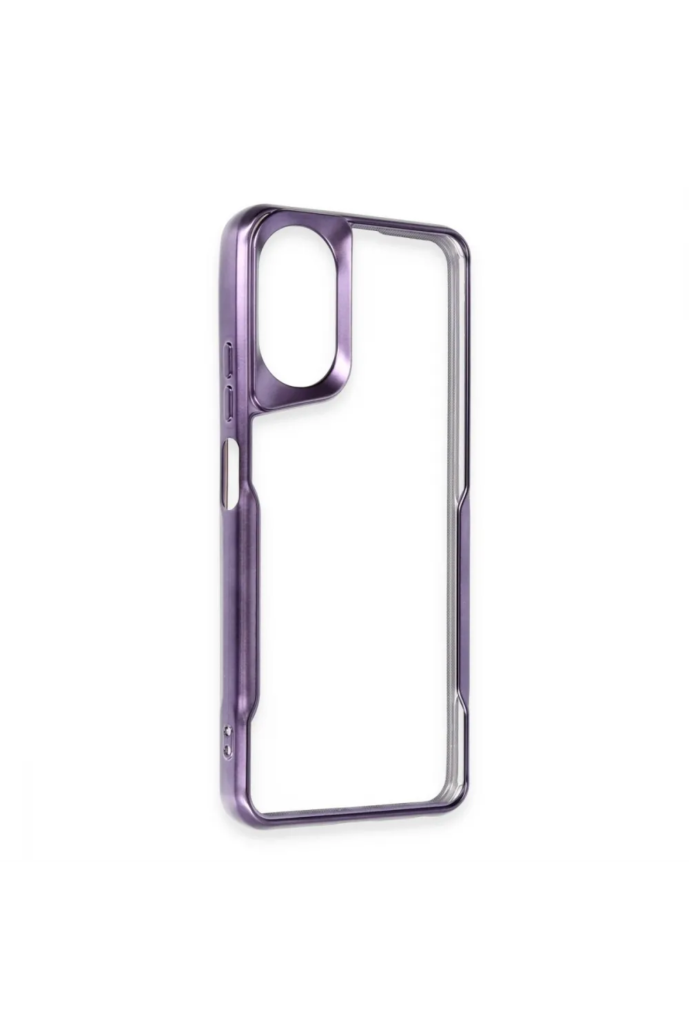Oppo A38 Kılıf Boyi Silikon Kapak - Derin Mor