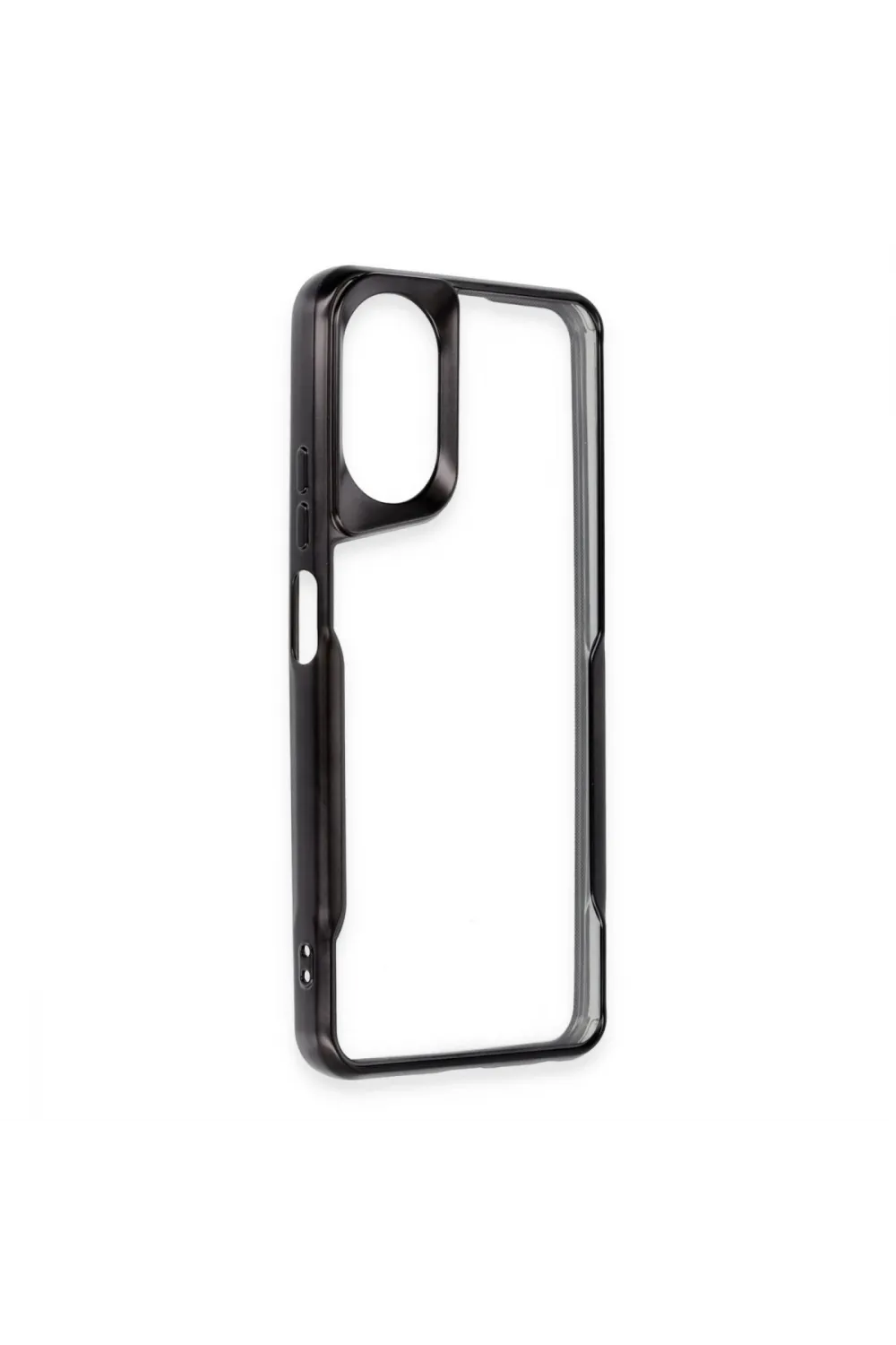 Oppo A38 Kılıf Boyi Silikon Kapak - Siyah