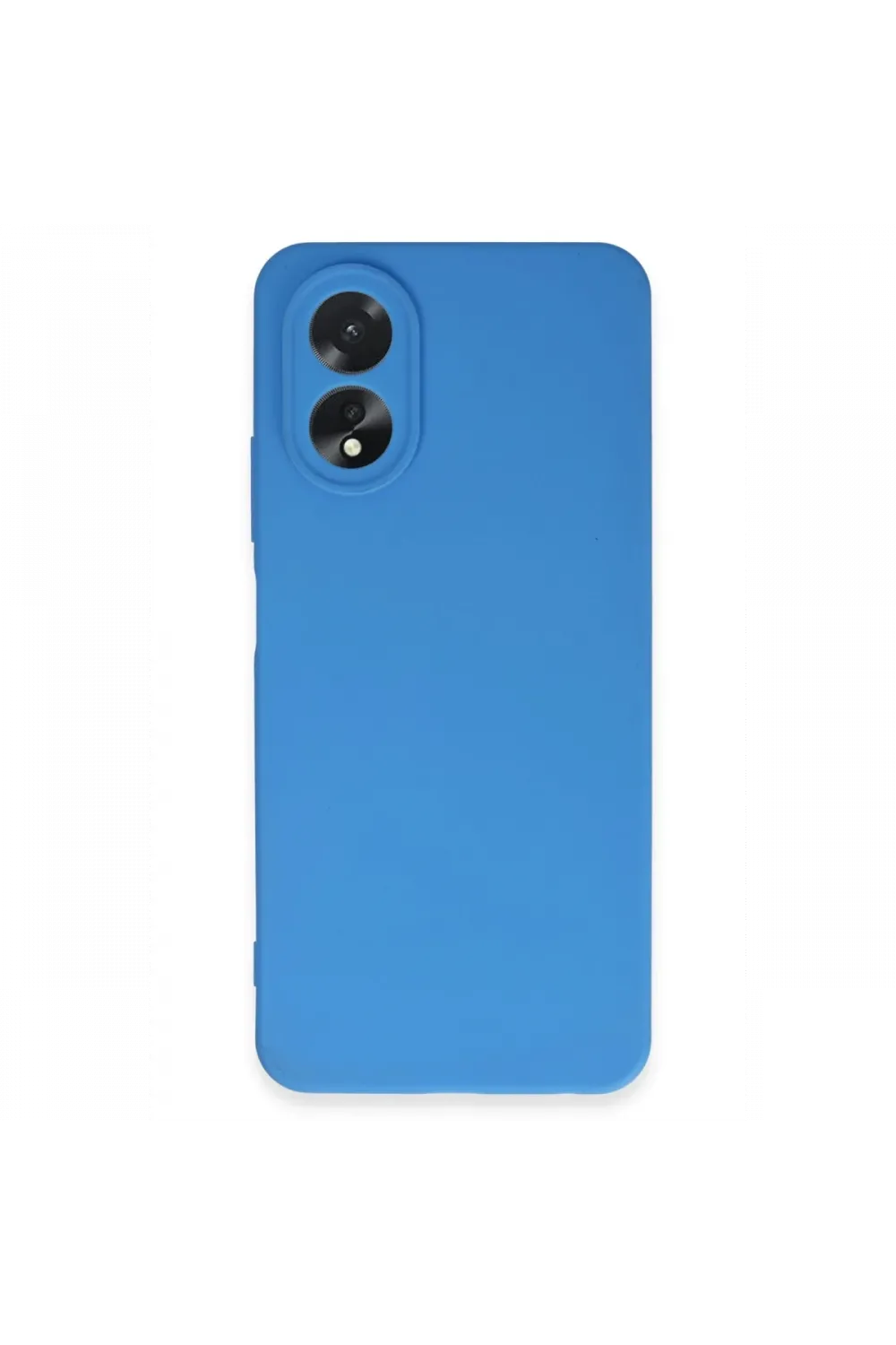 Oppo A38 Kılıf First Silikon - Mavi