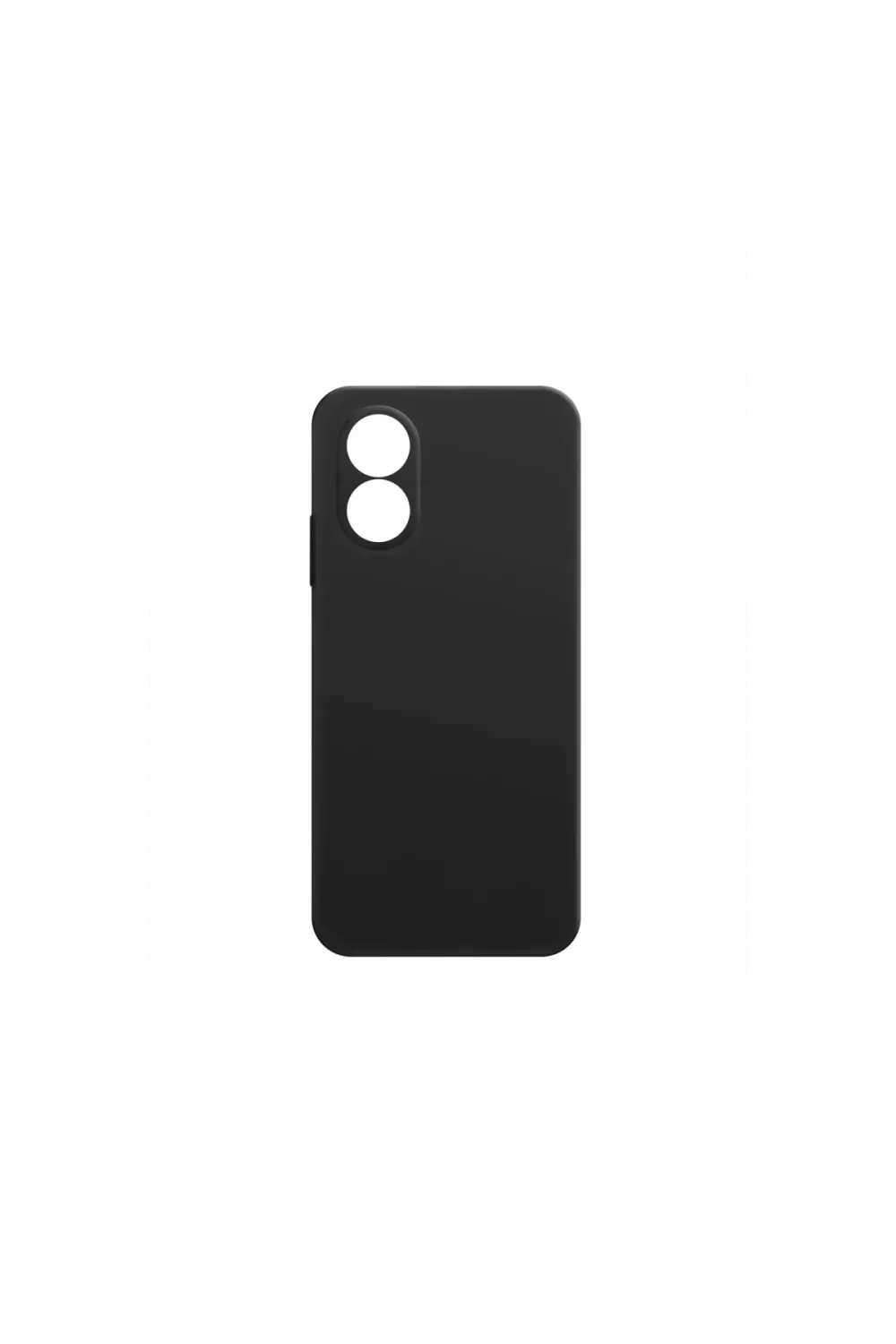 Oppo A38 Kılıf First Silikon - Siyah