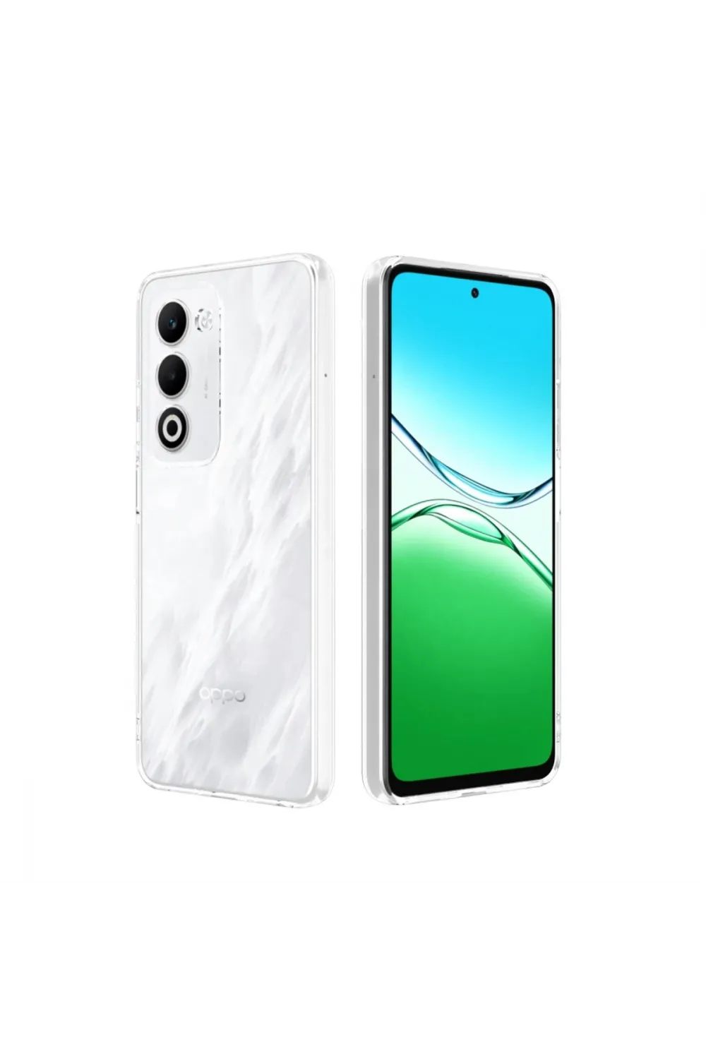 Oppo A5 4g Lüx Şeffaf Silikon - Şeffaf