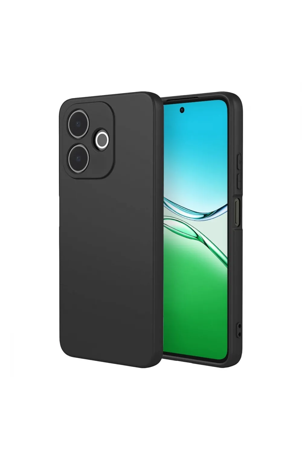 Oppo A5 Pro 4g First Silikon - Siyah