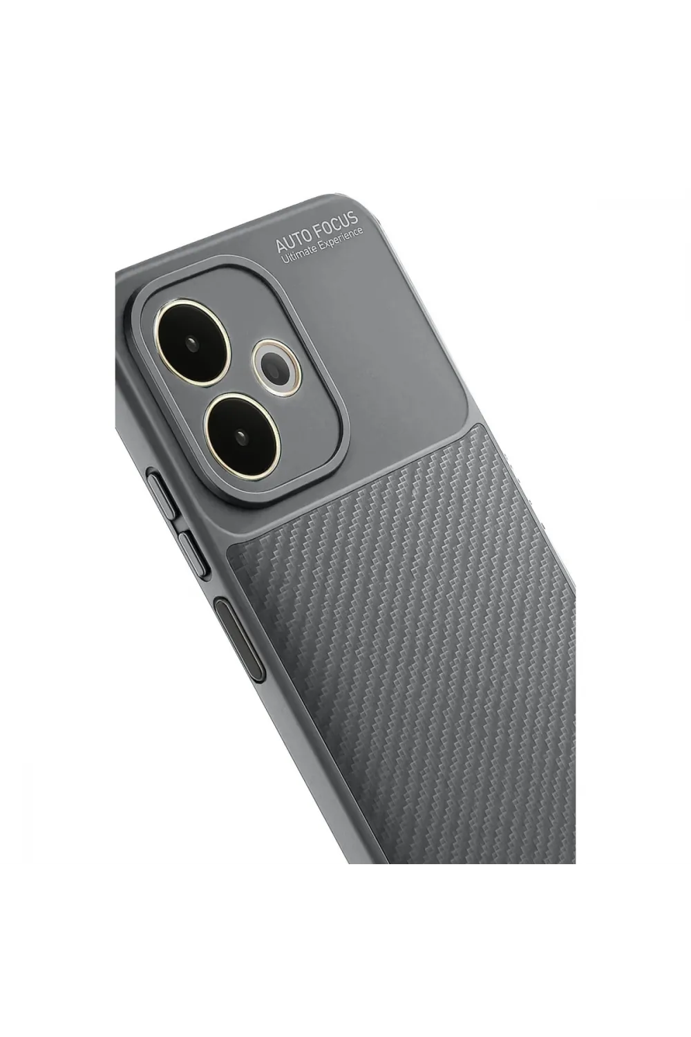 Oppo A5 Pro 4g Kılıf Auto Focus Karbon Kapak - Gri