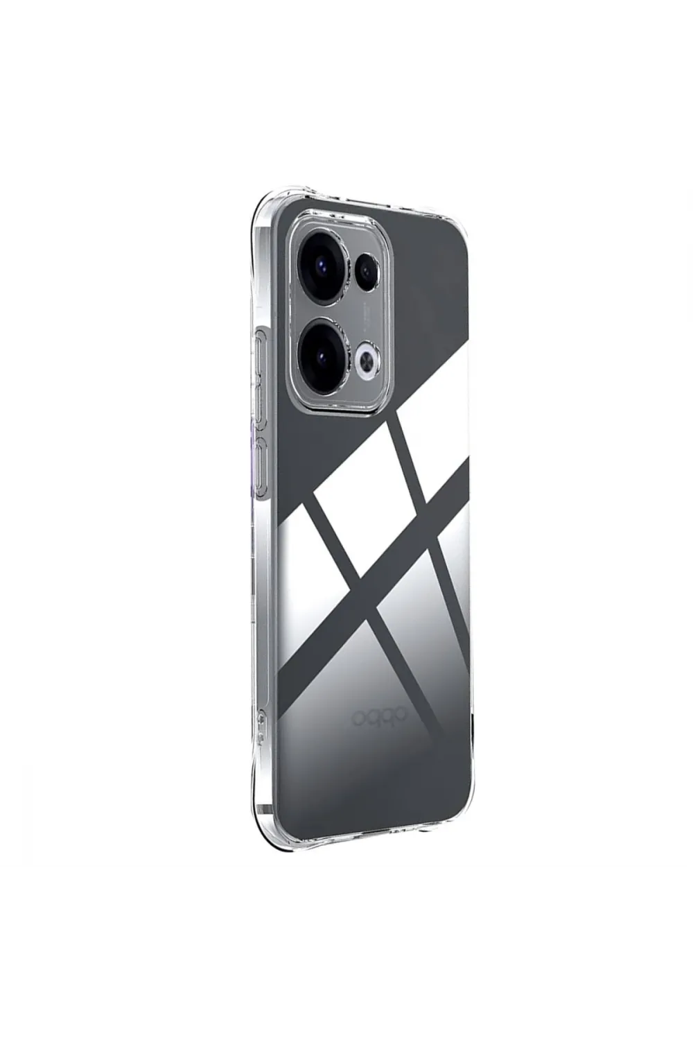 Oppo A6 Pro 4g Lüx Şeffaf Silikon - Şeffaf