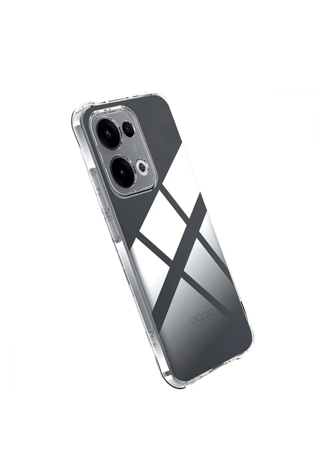Oppo A6 Pro 4g Lüx Şeffaf Silikon - Şeffaf
