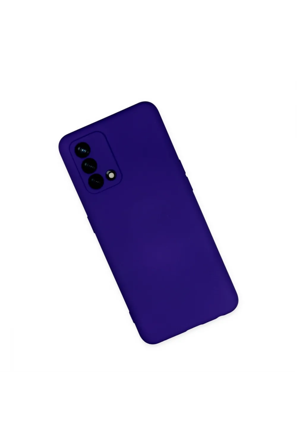 Oppo A74 4g Kılıf Nano İçi Kadife Silikon - Mor