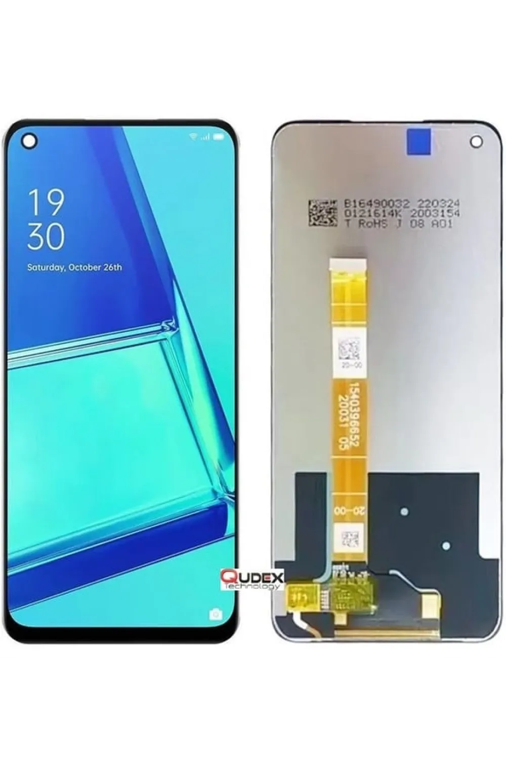 Oppo A92 Ekran Dokunmatik (Siyah)