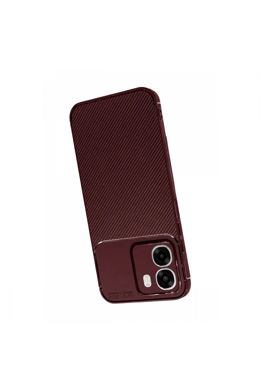 Oppo Oppo A6t 5g Auto Focus Karbon Kapak - Bordo