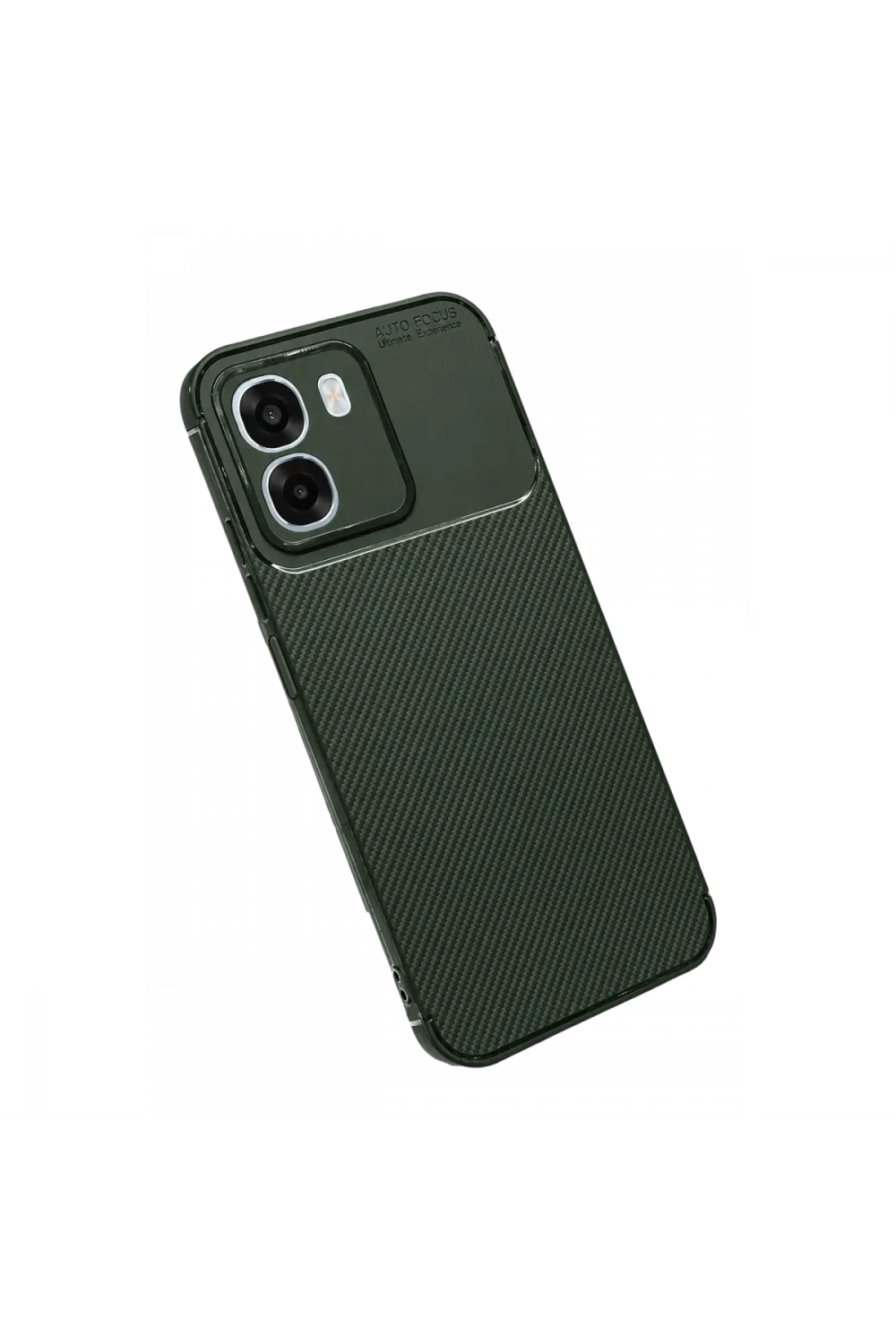 Oppo Oppo A6t 5g Auto Focus Karbon Kapak - Koyu Yeşil