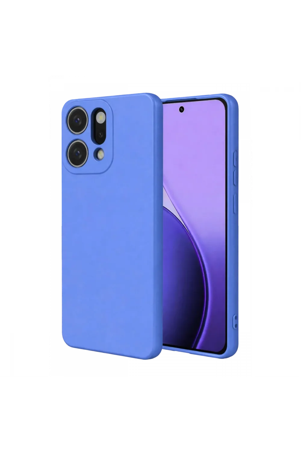 Oppo Reno 14 First Silikon - Mavi