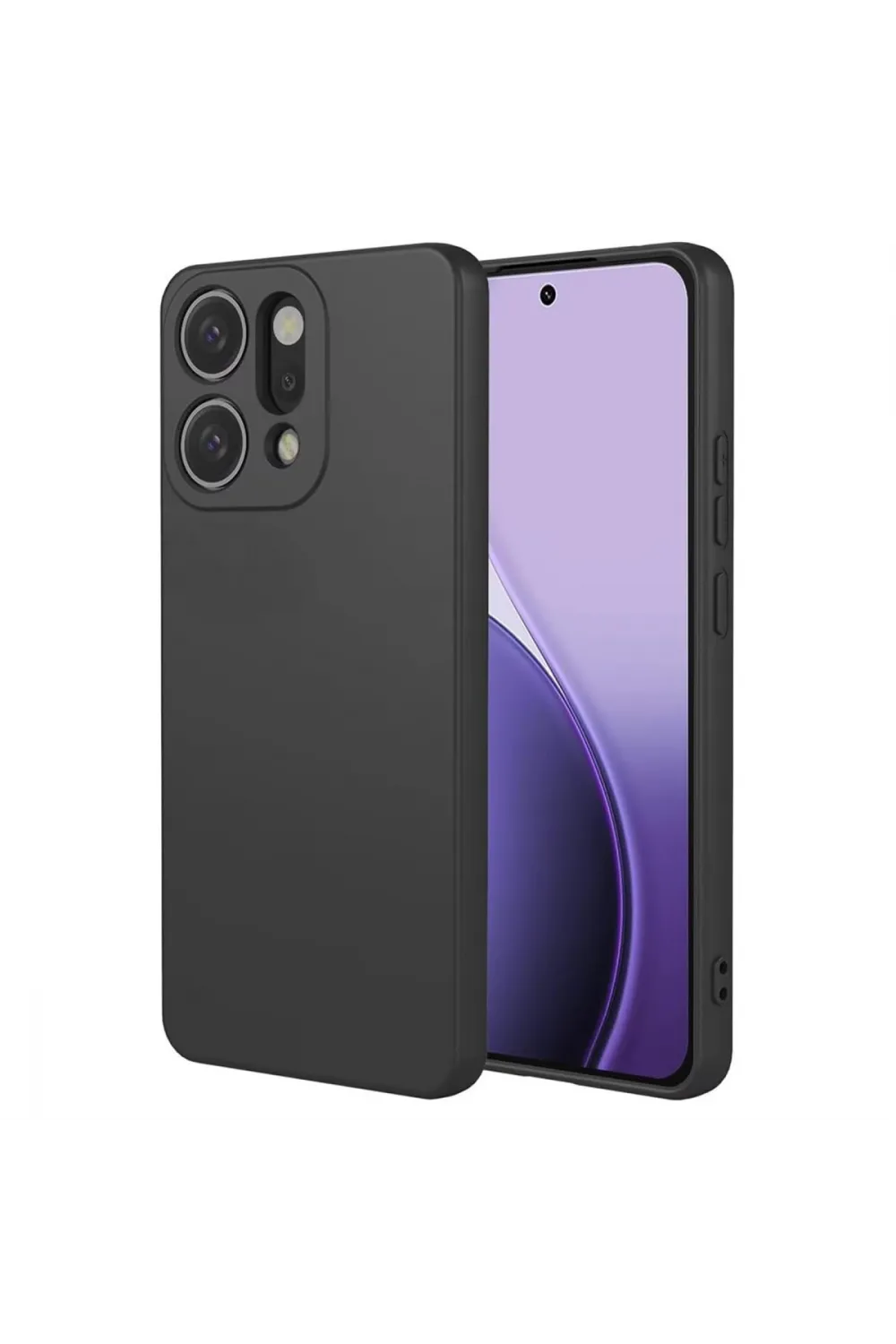 Oppo Reno 14 First Silikon - Siyah