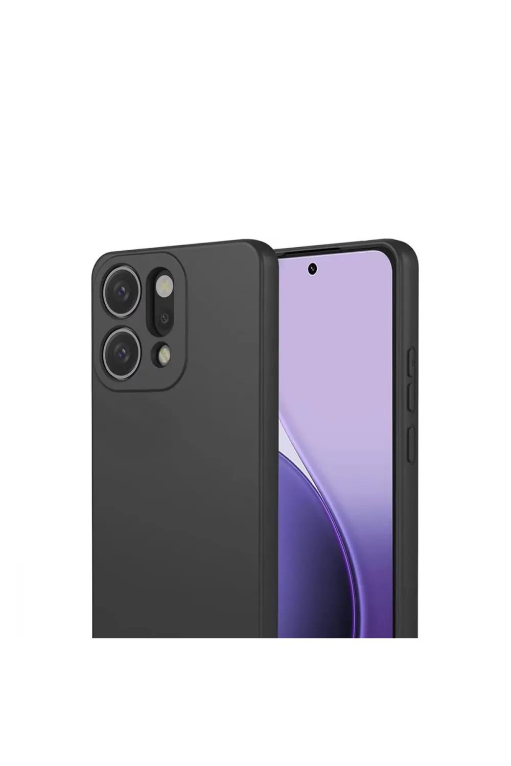 Oppo Reno 14 First Silikon - Siyah