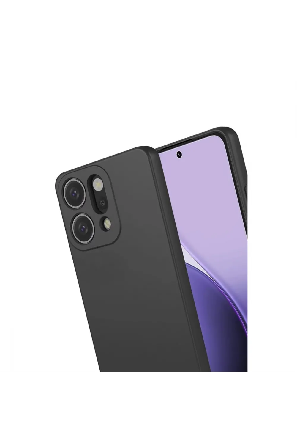 Oppo Reno 14 First Silikon - Siyah