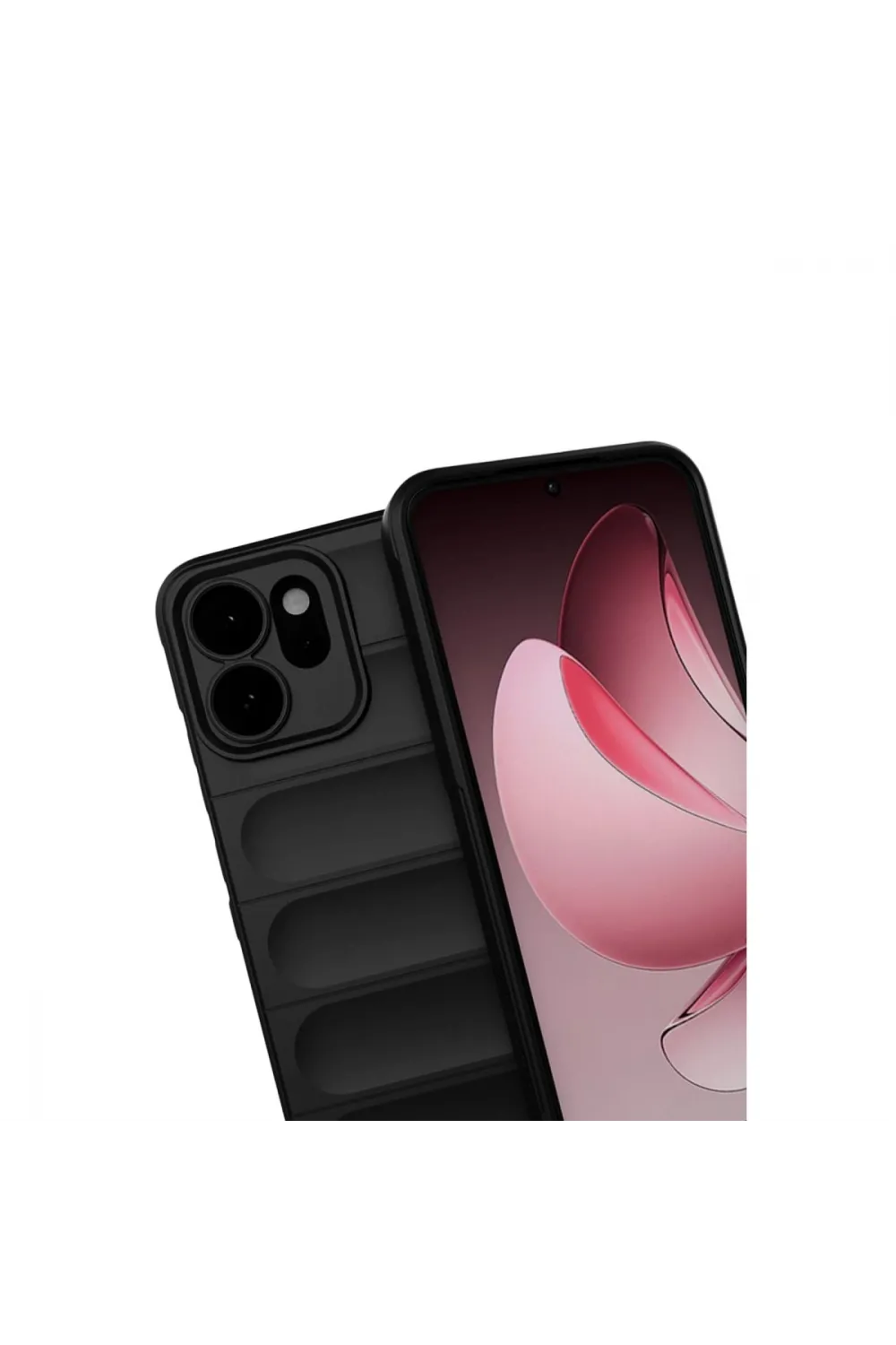 Oppo Reno 14 Optimum Silikon - Siyah