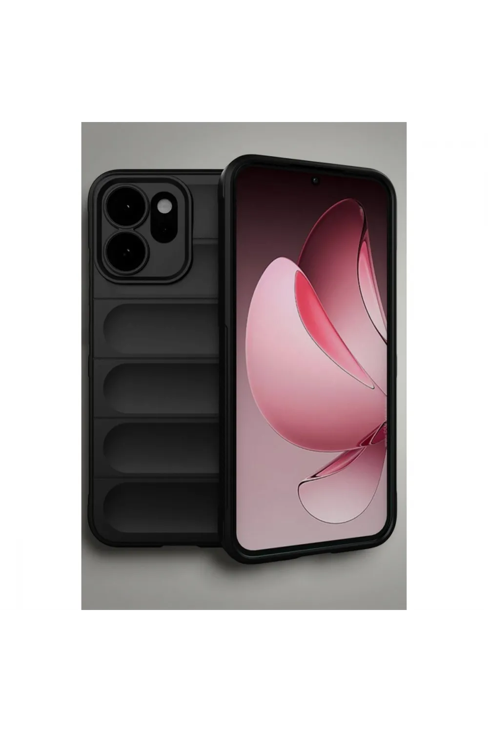 Oppo Reno 14 Optimum Silikon - Siyah