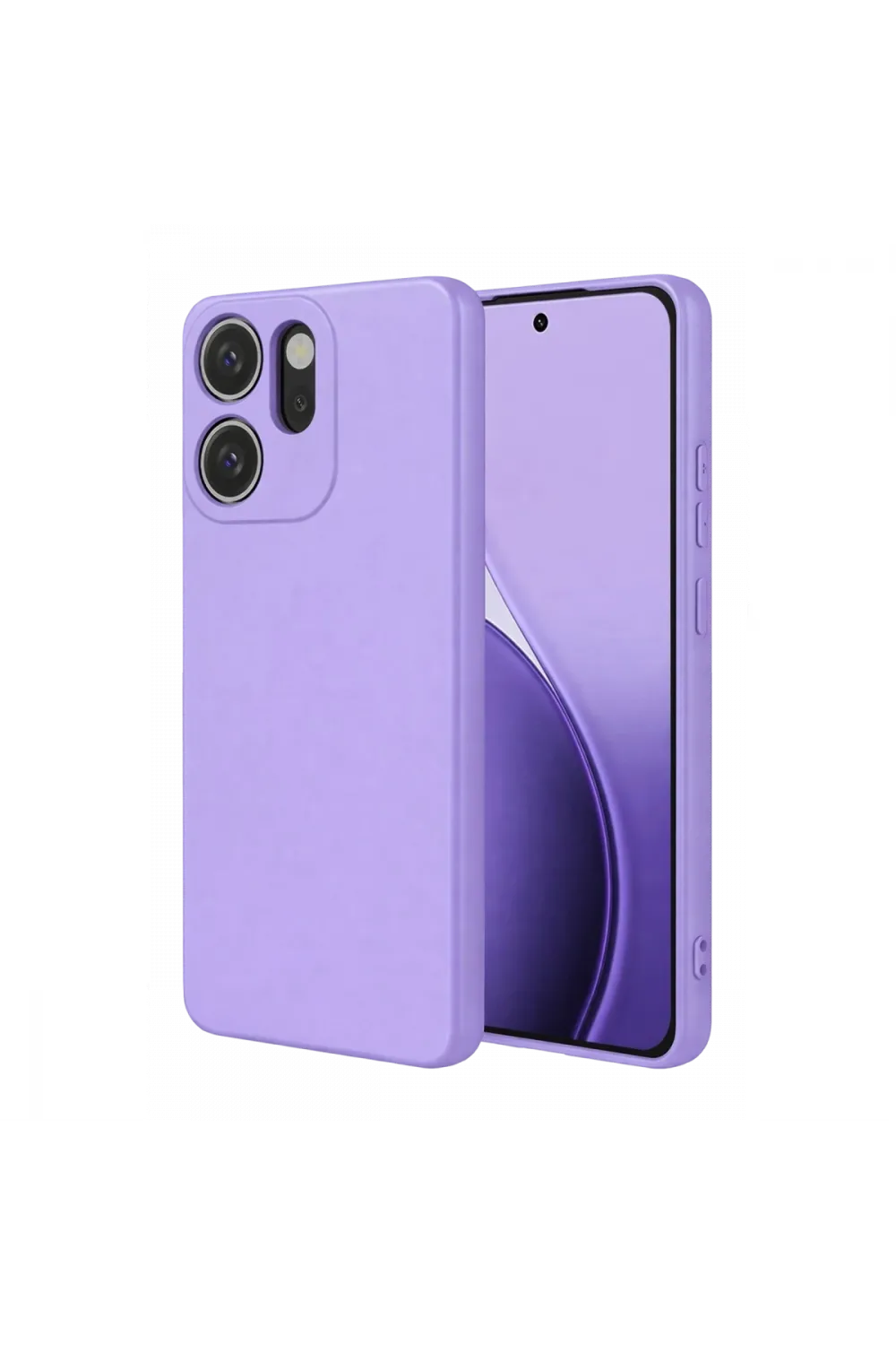 Oppo Reno 14f First Silikon - Lila