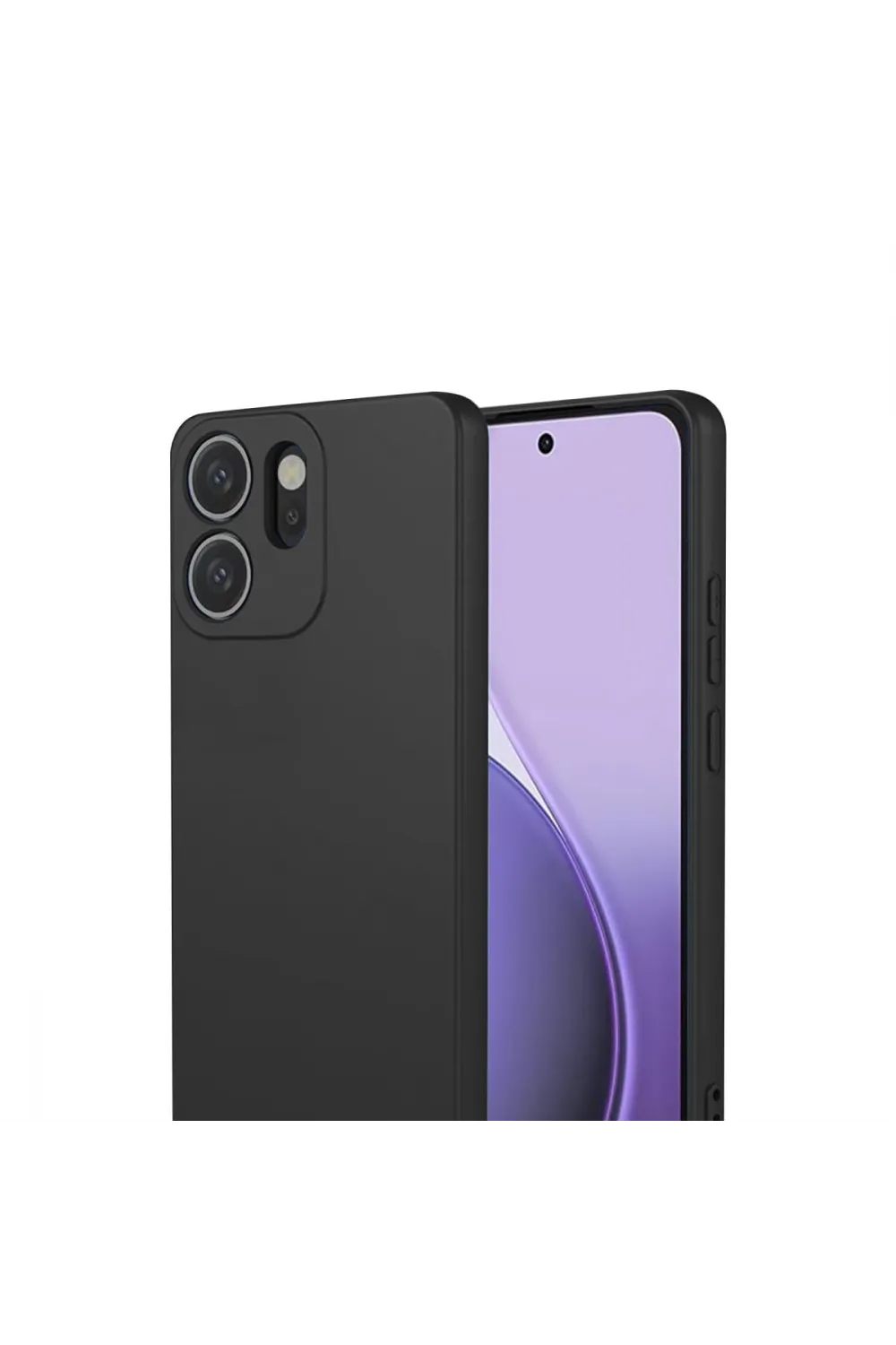 Oppo Reno 14f First Silikon - Siyah