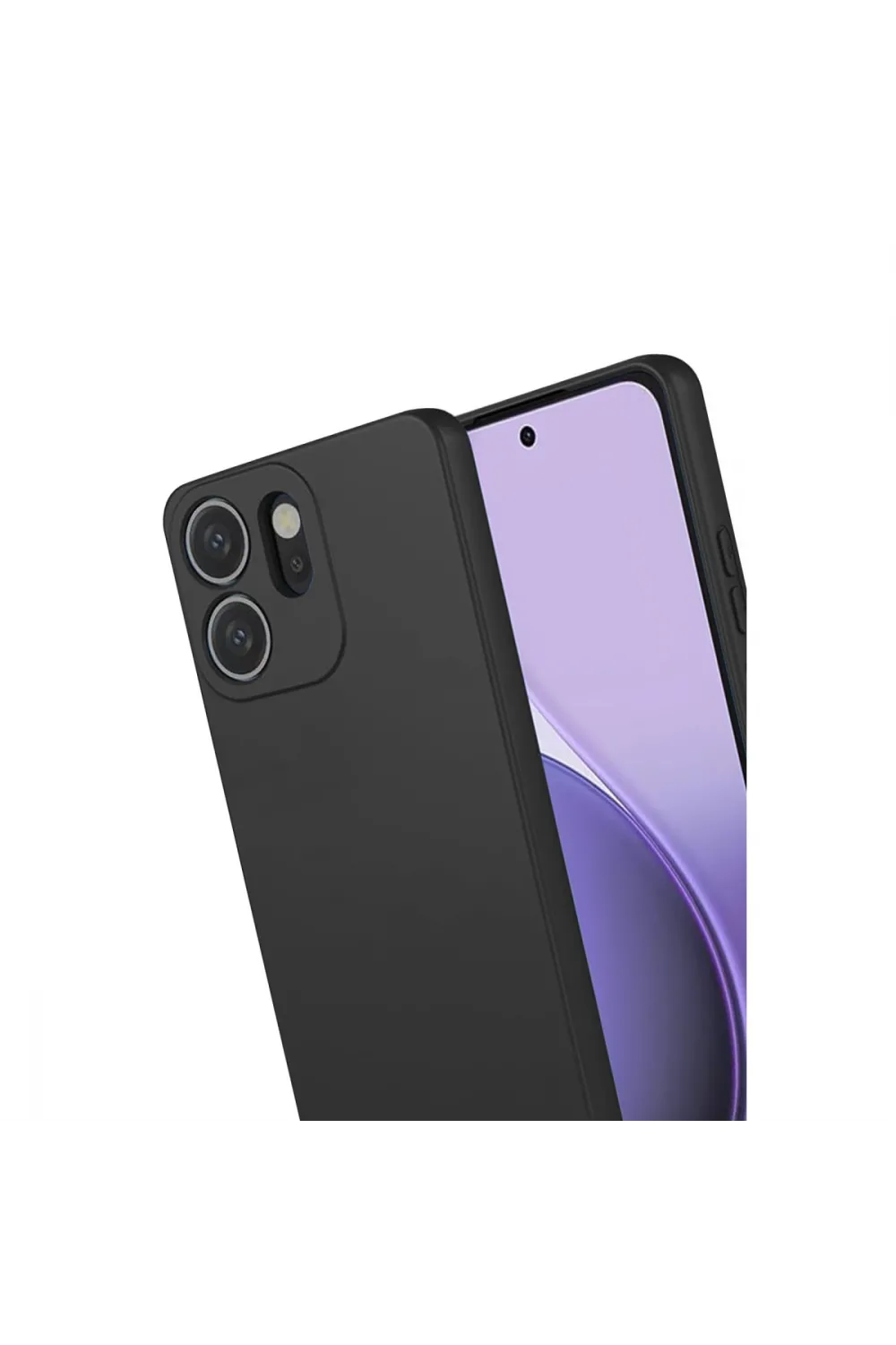 Oppo Reno 14f First Silikon - Siyah