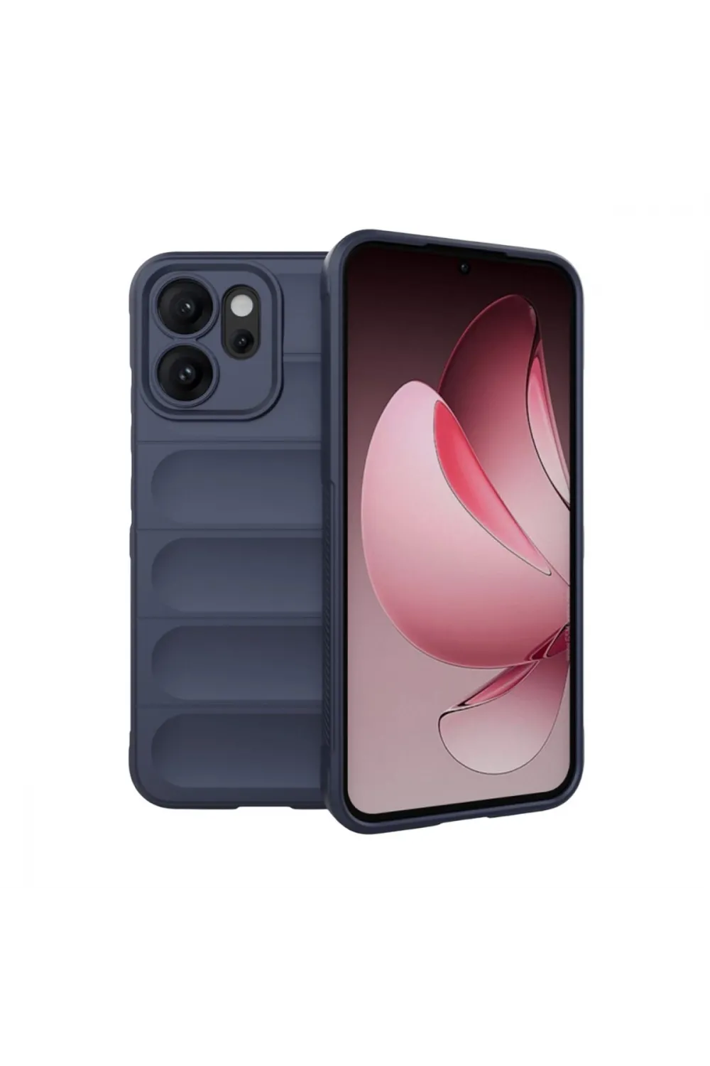 Oppo Reno 14f Optimum Silikon - Lacivert