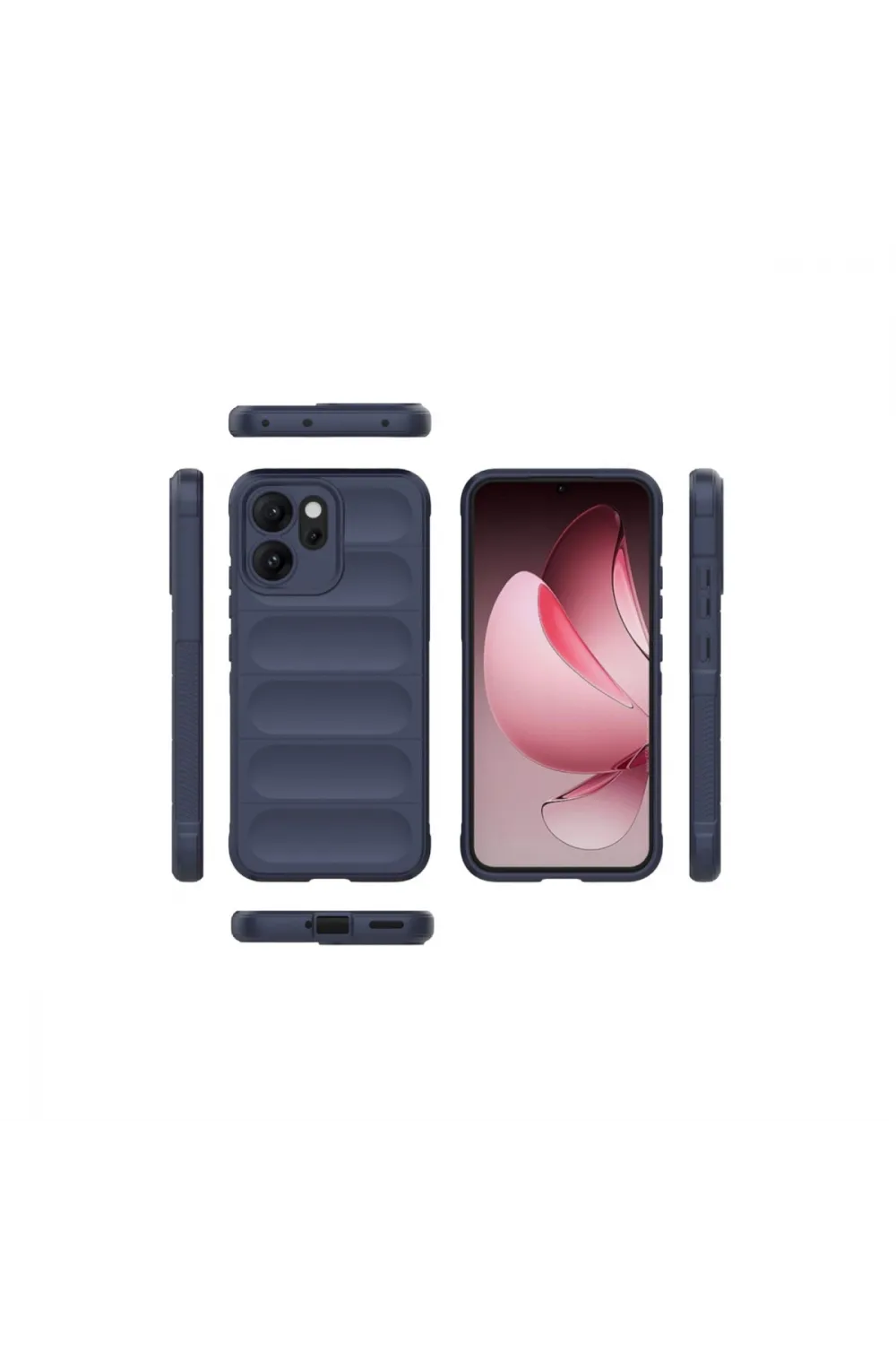 Oppo Reno 14f Optimum Silikon - Lacivert