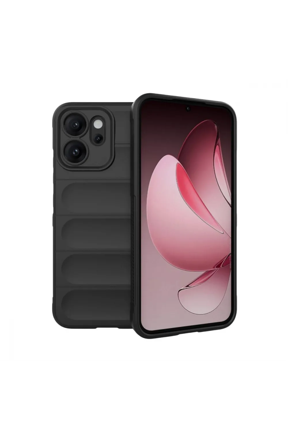 Oppo Reno 14f Optimum Silikon - Siyah
