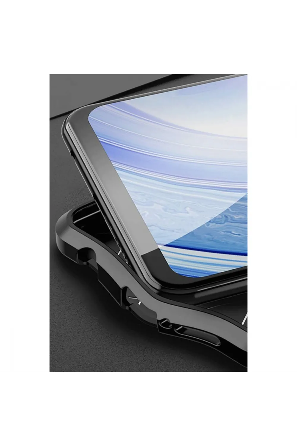 Oppo Reno 4 Pro Kılıf Auto Focus Kapak - Kırmızı
