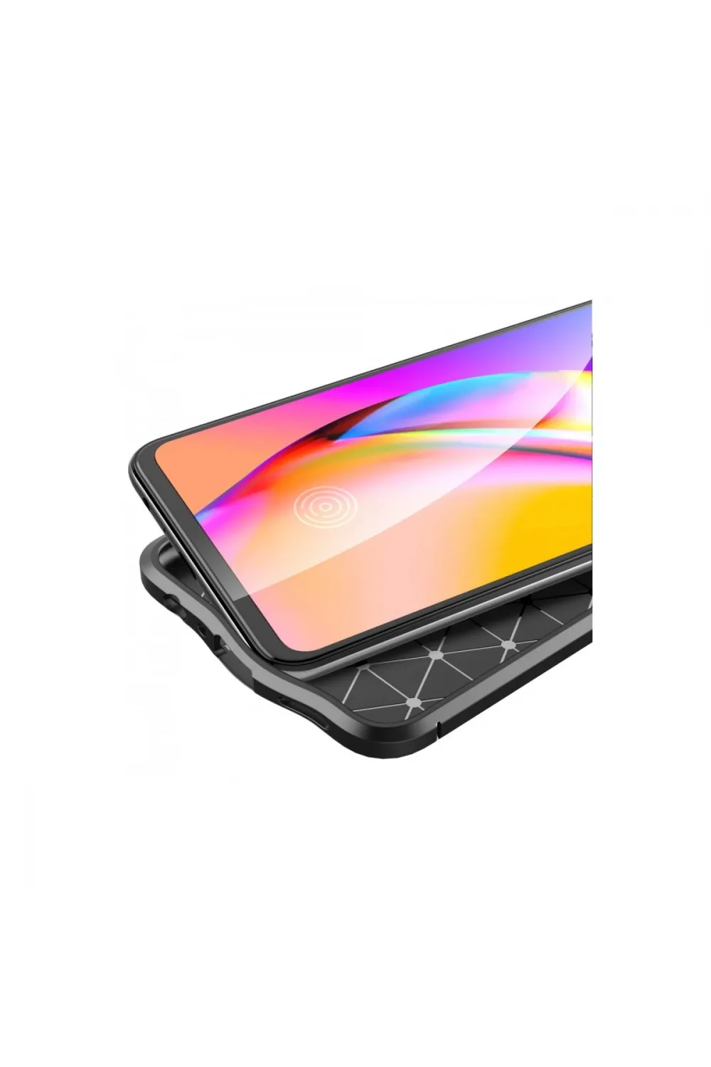 Oppo Reno 5 Lite Kılıf Auto Focus Kapak - Kırmızı