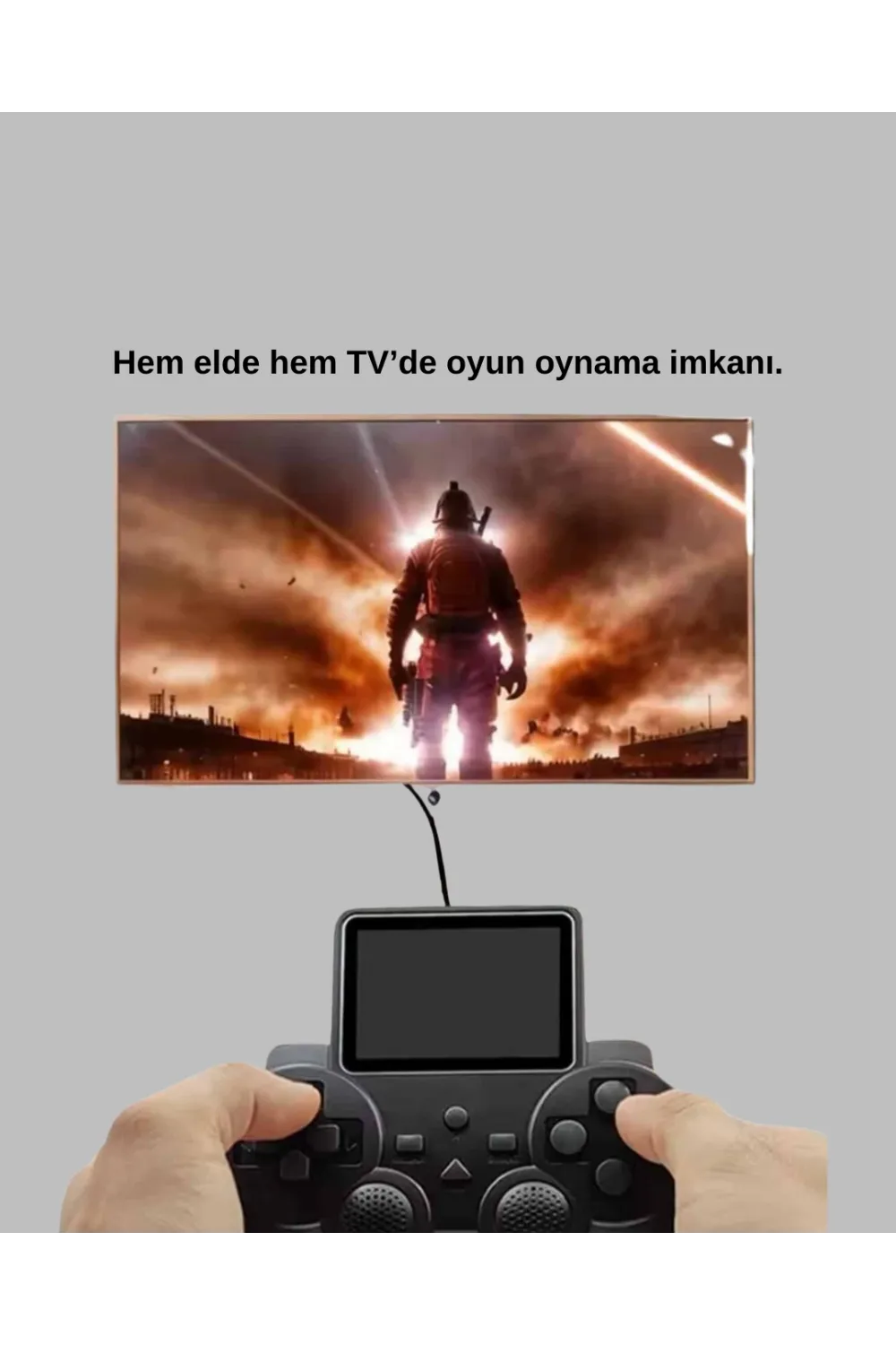 Orijinal 2025 S10 Gamepad 520 Oyunlu Hdmı Tv Bağlantılı A Kalite Atari