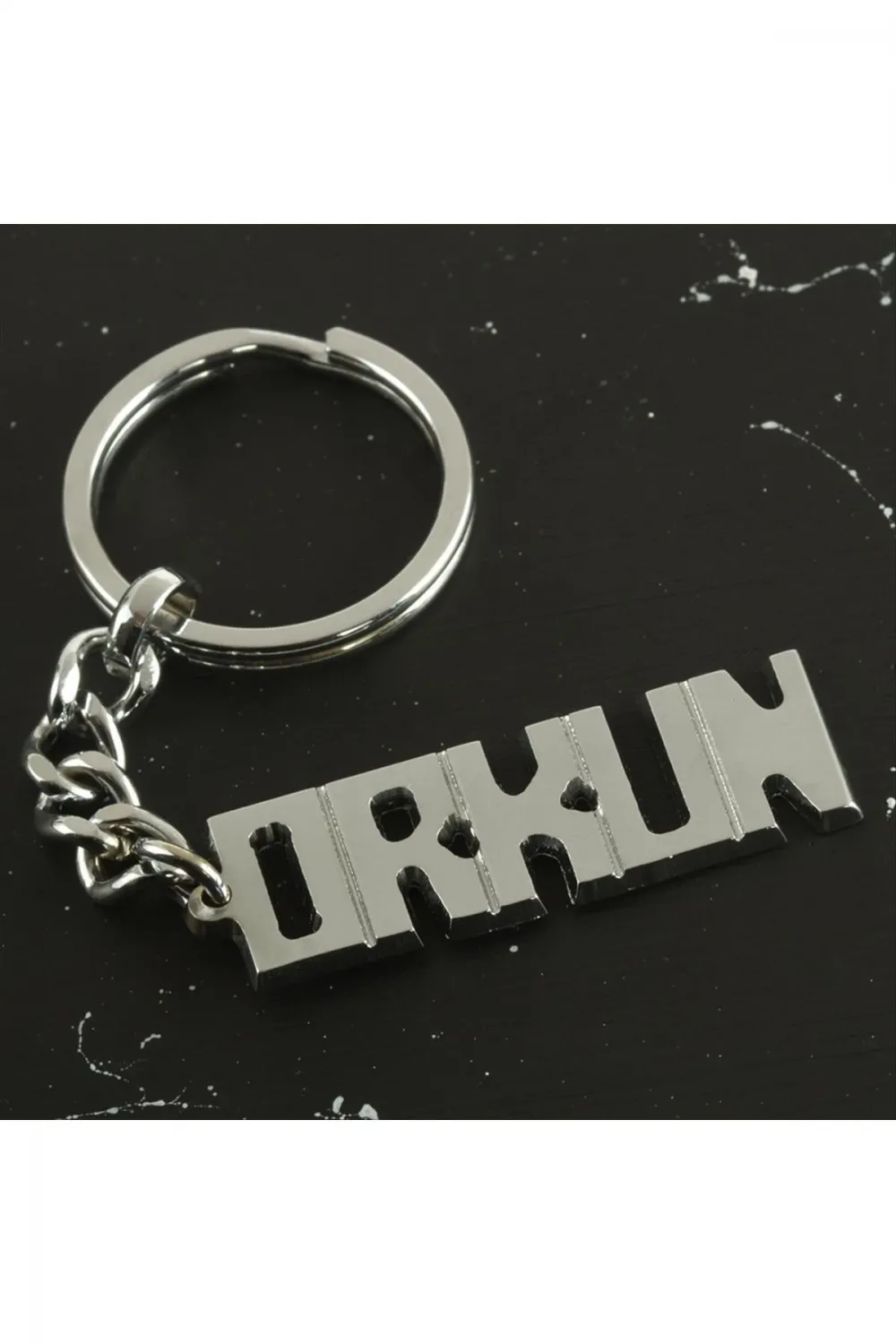 Orkun İsimli Anahtarlık