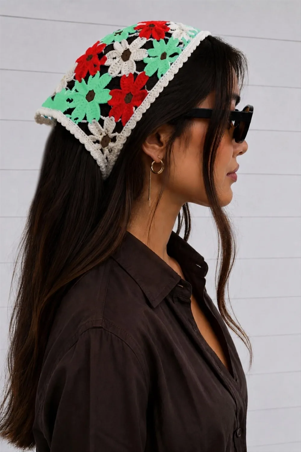 Örme Bohem Bandana