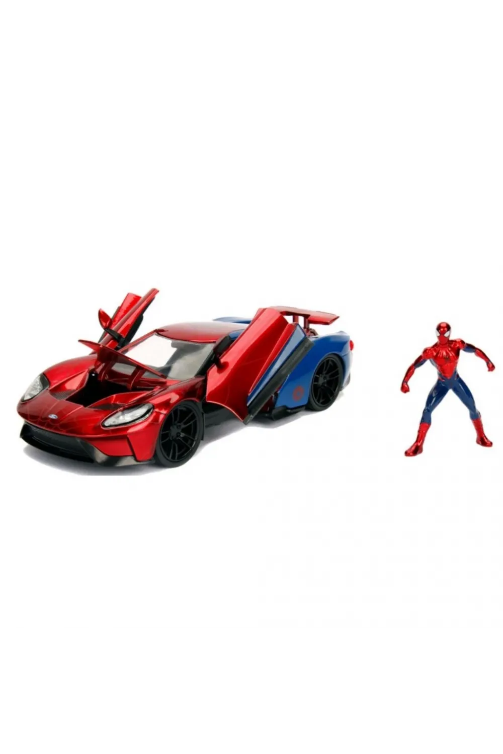 Örümcek Adam Figürü 2017 ve Ford GT Model Araç
