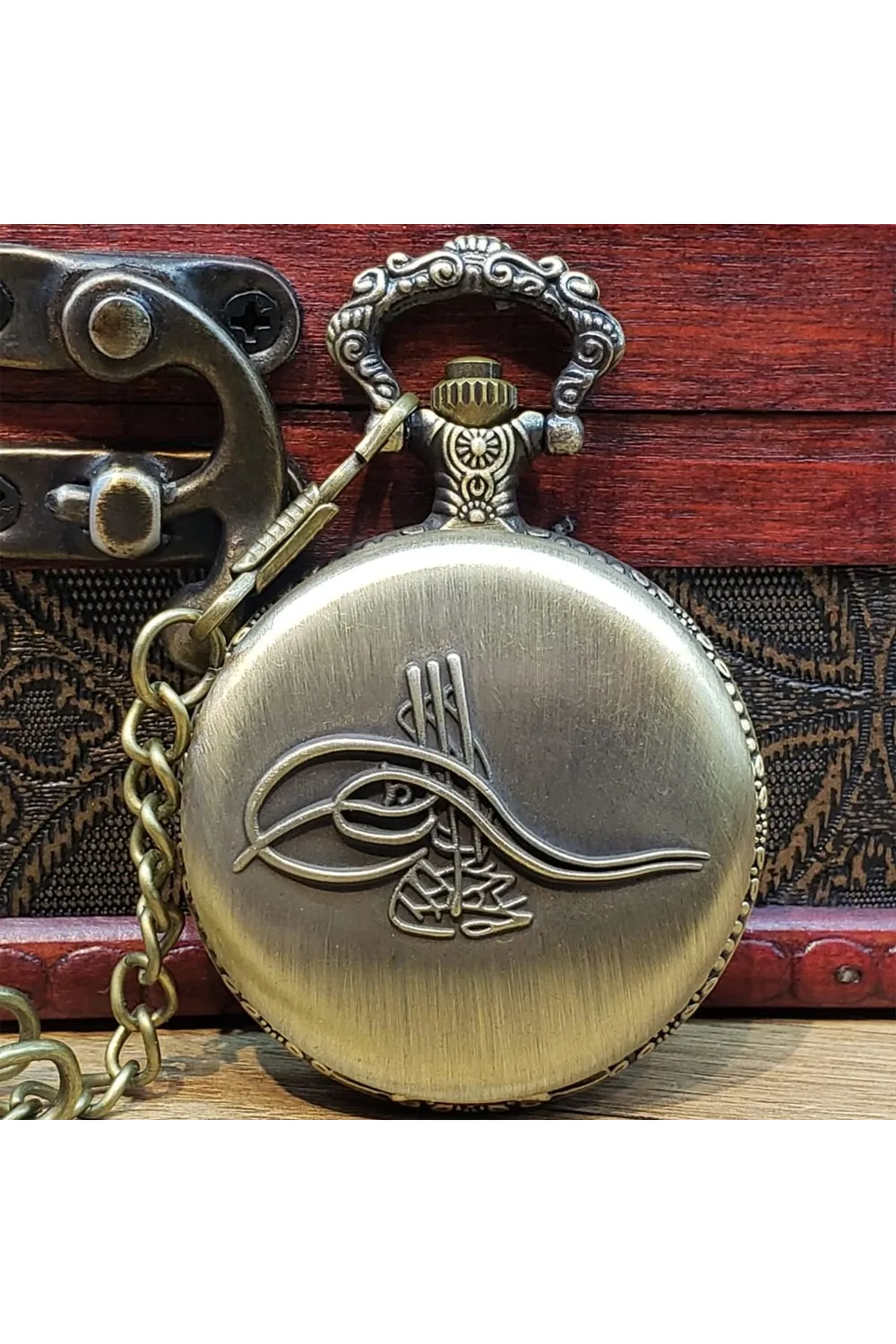 Osmanlı Tuğralı Köstekli Saat