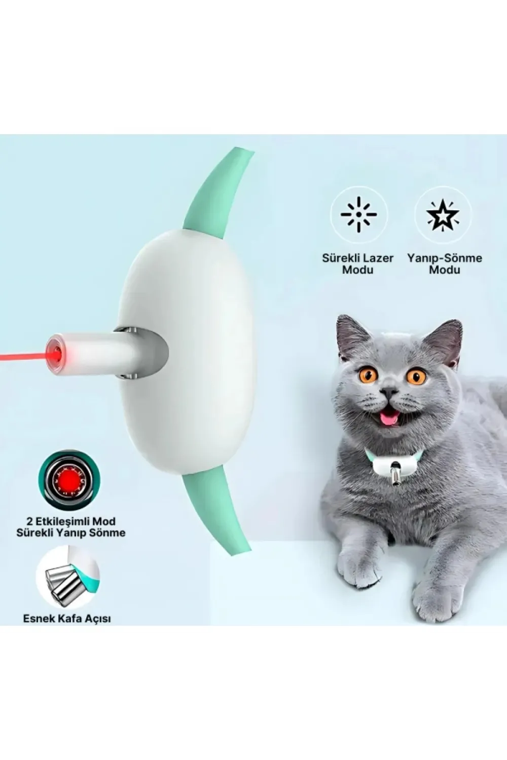 Otomatik Lazer Oyun Tasması