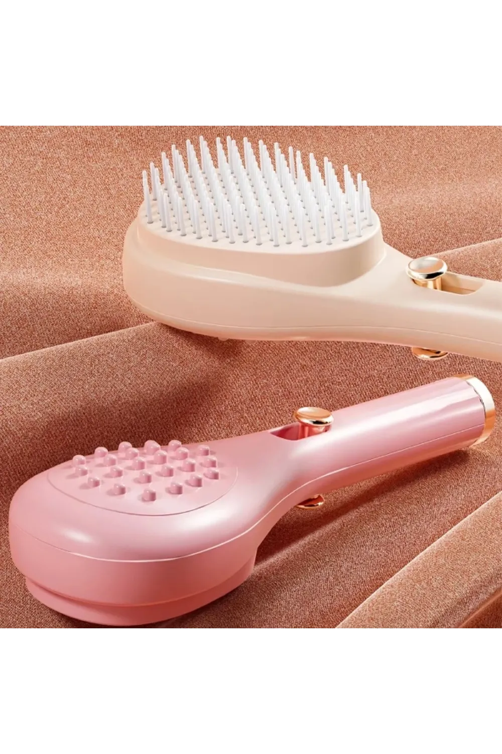 Otomatik Tuşlu Saç Masaj Tarağı