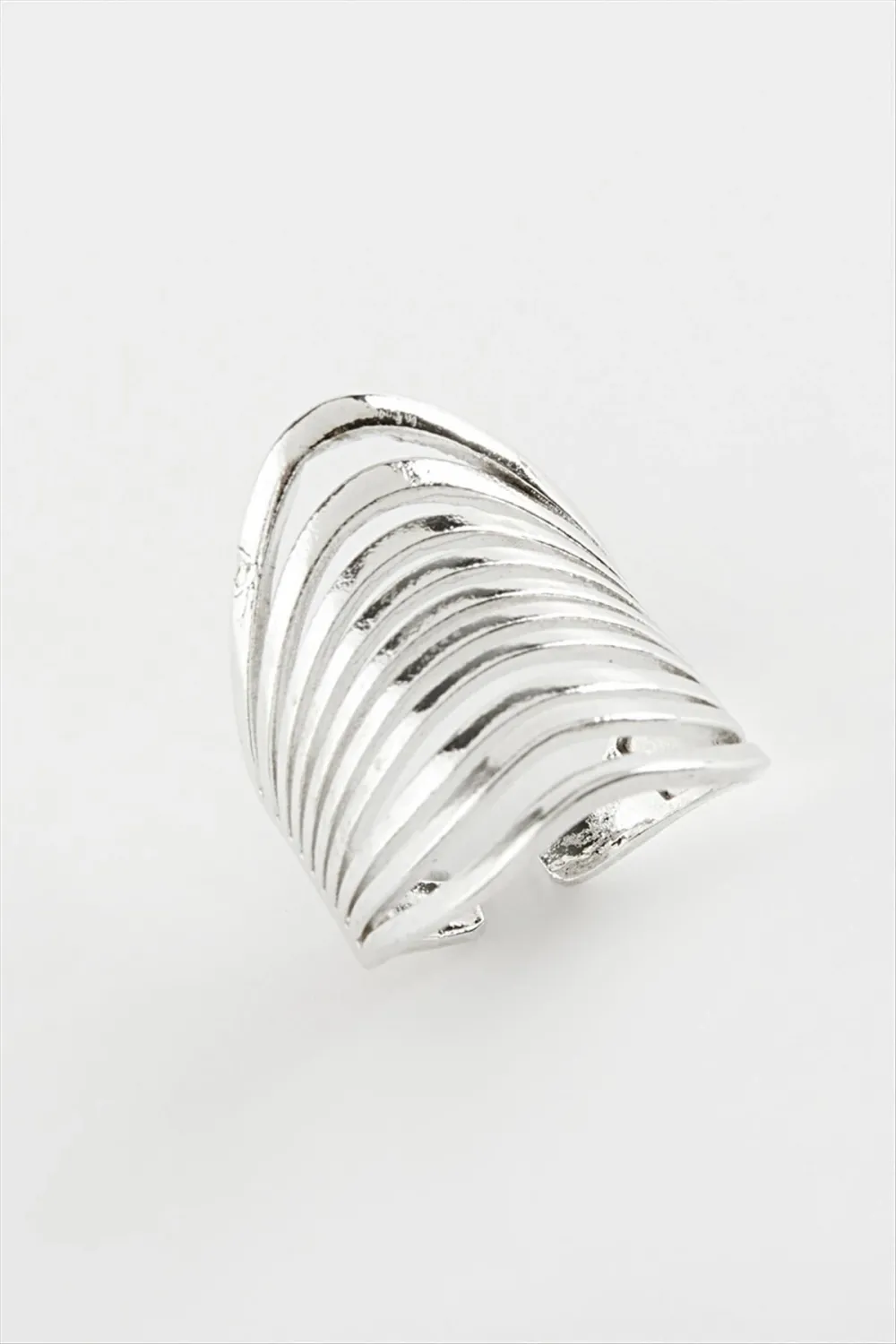 Oval Metal Yüzük